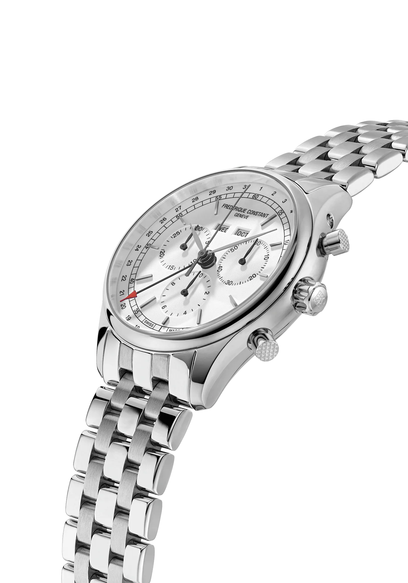 Frederique Constant Quartz Chronograph Triple Calendar FC-296SW5B6B