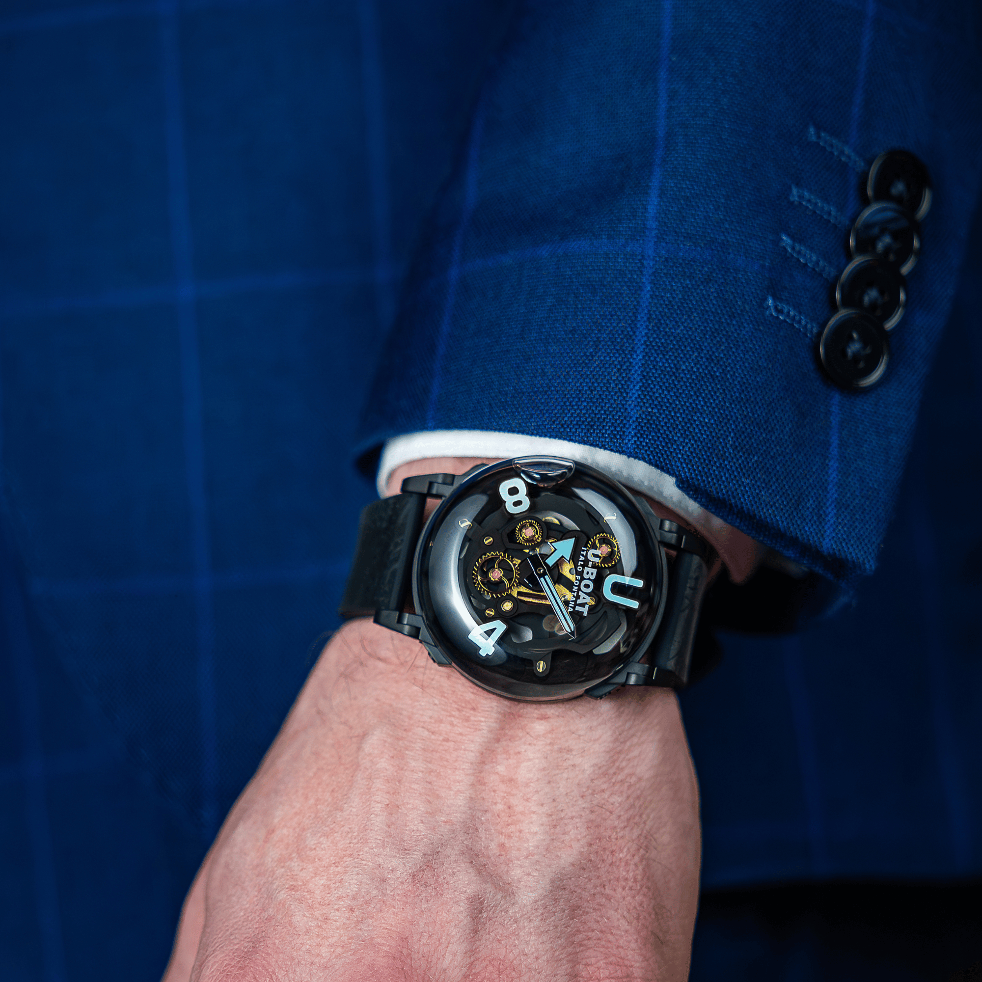 U-65 44MM PVD TURQUOISE - Image 4