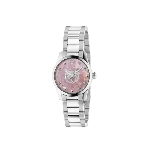 美品 グッチ Gタイムレス ピンクシェル YA1265013 126.5 グッチ GUCCI Gタイムレス YA1265013 126.5 クォーツ ピンク