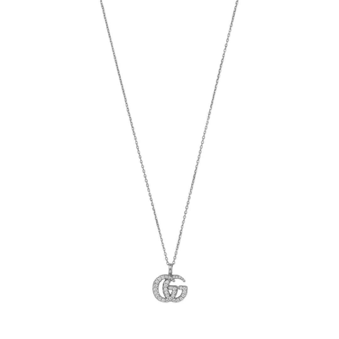 GUCCI GG RUNNING NECKLACE YBB501558001