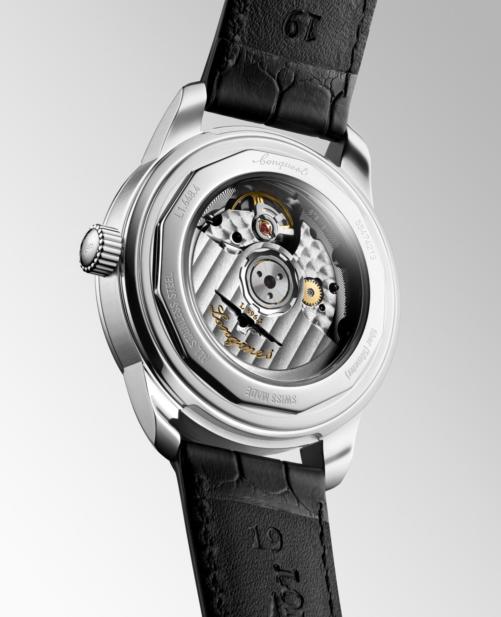 Conquest Heritage Central Power Reserve Automatic watch L1.648.4.78.2