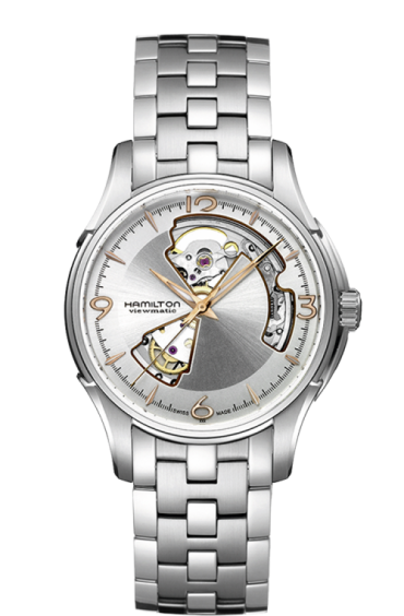 HAMILTON JAZZMASTER OPEN HEART AUTO 40MM H32565155