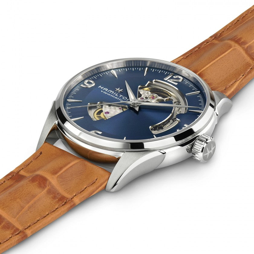 HAMILTON JAZZMASTER OPEN HEART AUTO 42MM H32705541