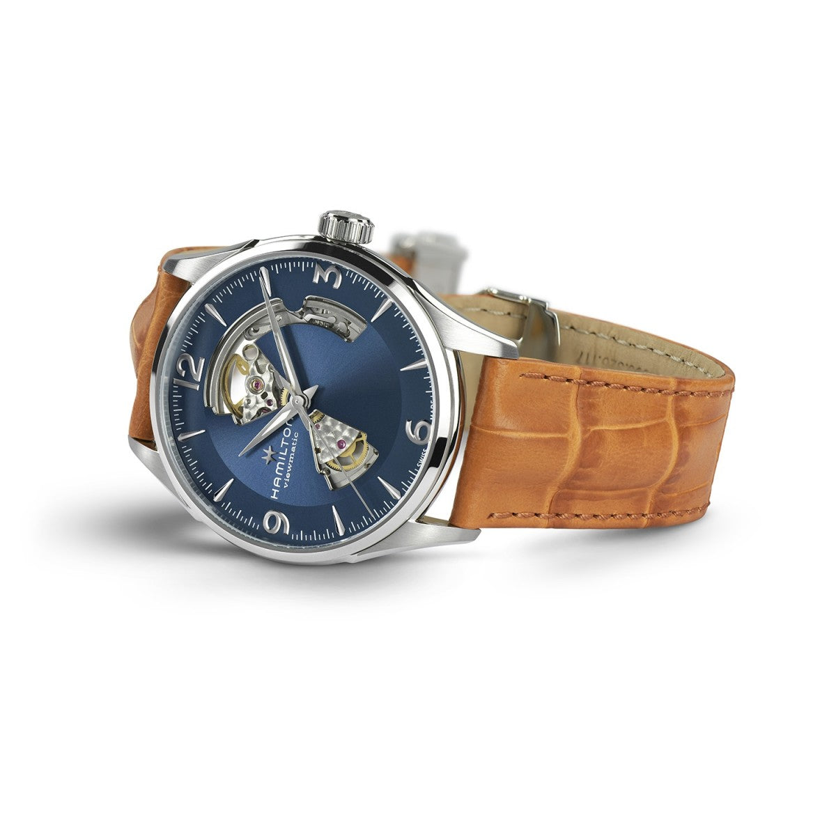 HAMILTON JAZZMASTER OPEN HEART AUTO 42MM H32705541