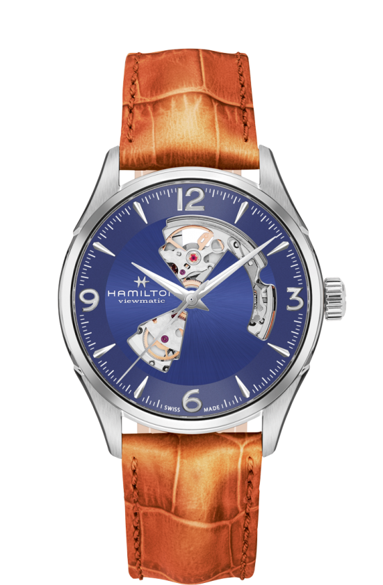 HAMILTON JAZZMASTER OPEN HEART AUTO 42MM H32705541