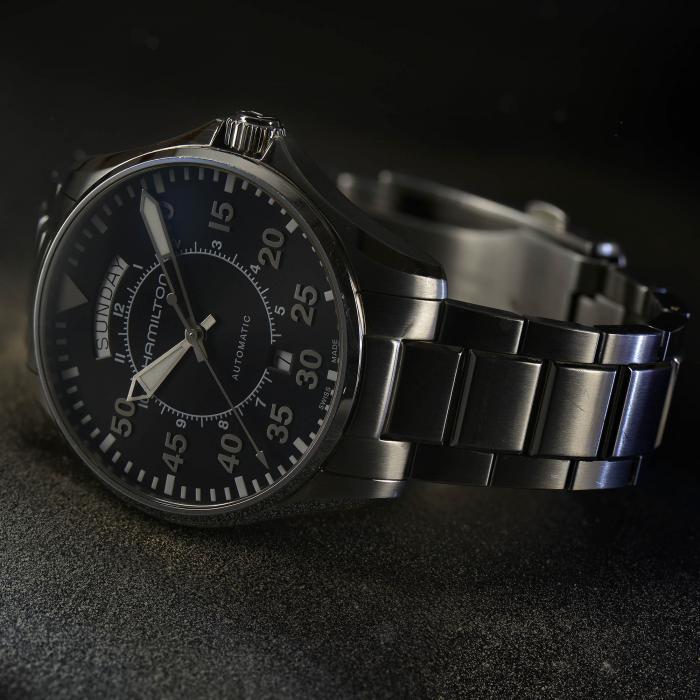 HAMILTON PILOT DAY DATE AUTO H64615135
