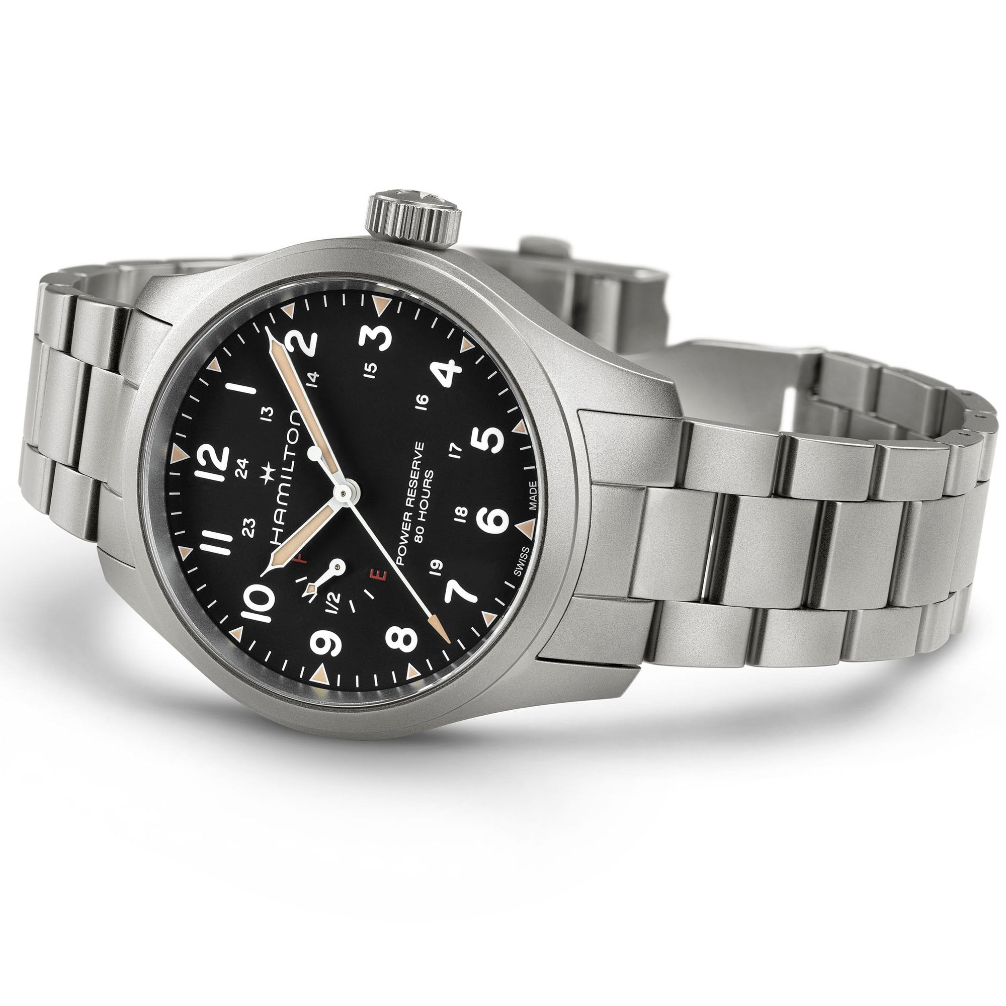 Khaki Field Mechanical Power Reserve 40 mm - H69509130