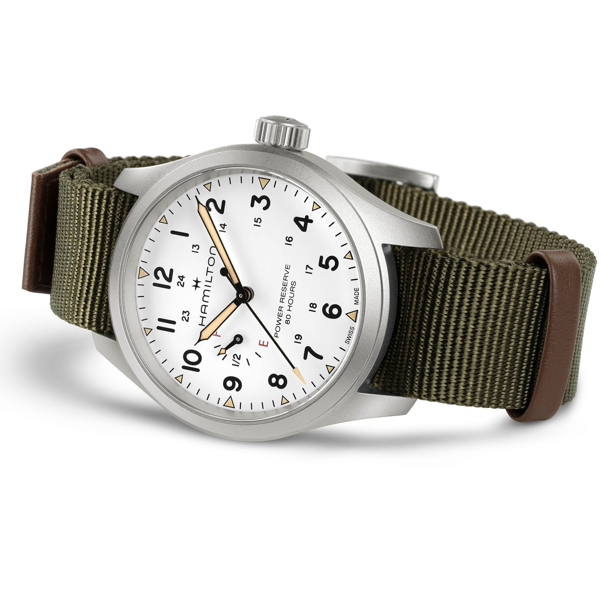 Khaki Field Mechanical Power Reserve 40mm - H69509910