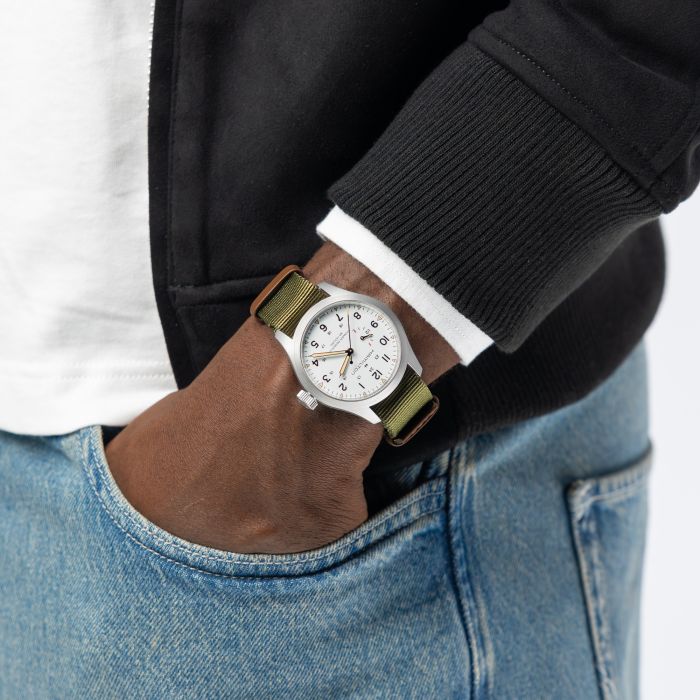 Khaki Field Mechanical Power Reserve 40mm - H69509910
