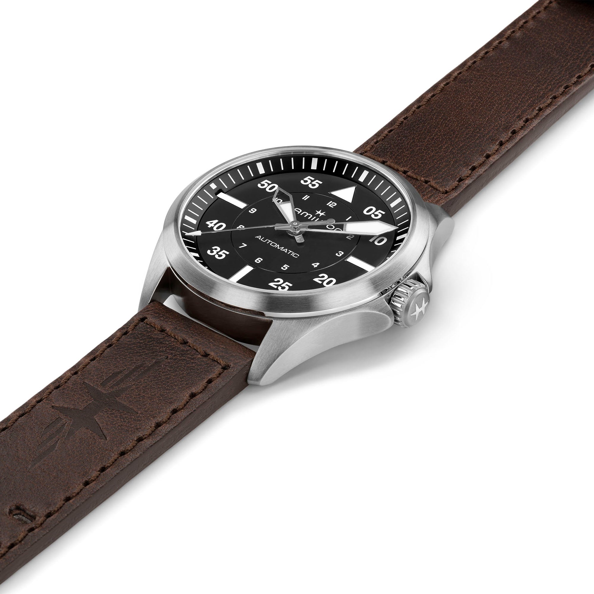 Khaki Aviation Pilot Auto 39mm - H76305530