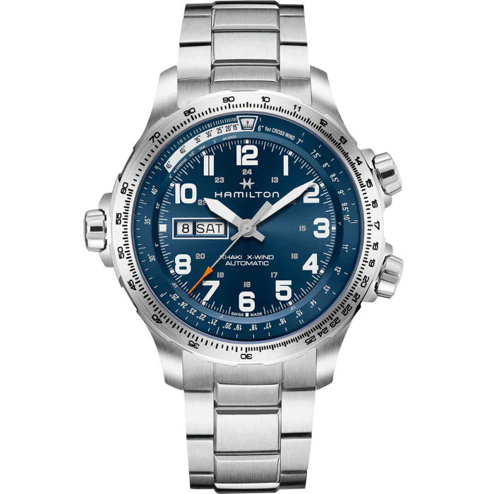HAMILTON KHAKI AVIATION X-WIND DAY DATE AUTO H77765141