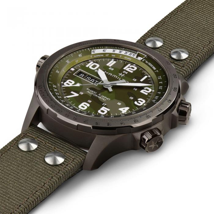 HAMILTON KHAKI AVIATION X-WIND DAY DATE AUTO H77775960