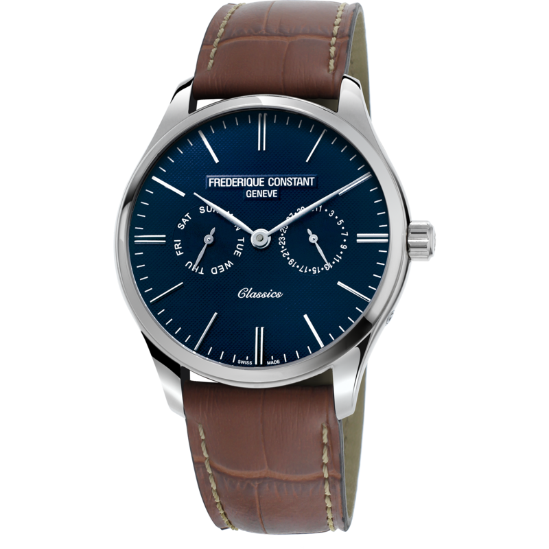 FREDERIQUE CONSTANT - CLASSIC QUARTZ BLUE DIAL