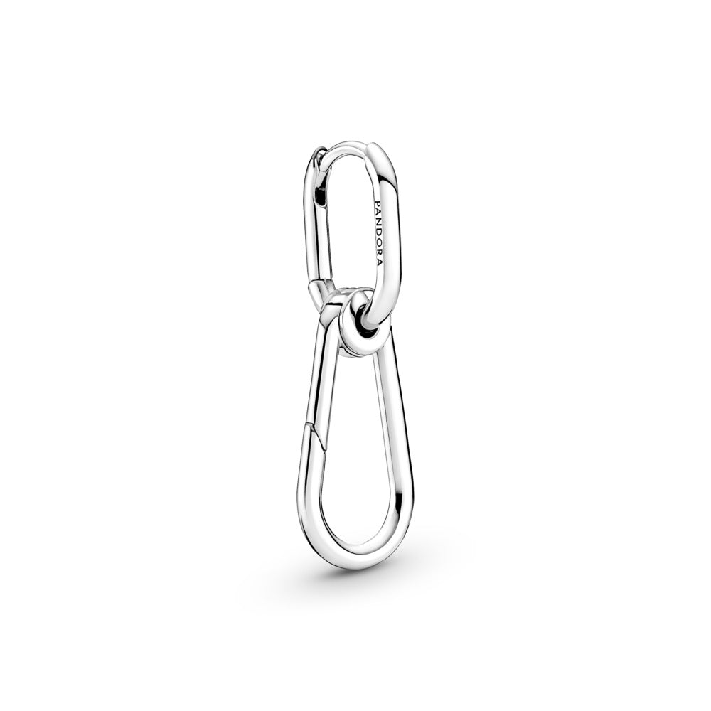 Pandora Sterling silver hoop connector earring 299664C00