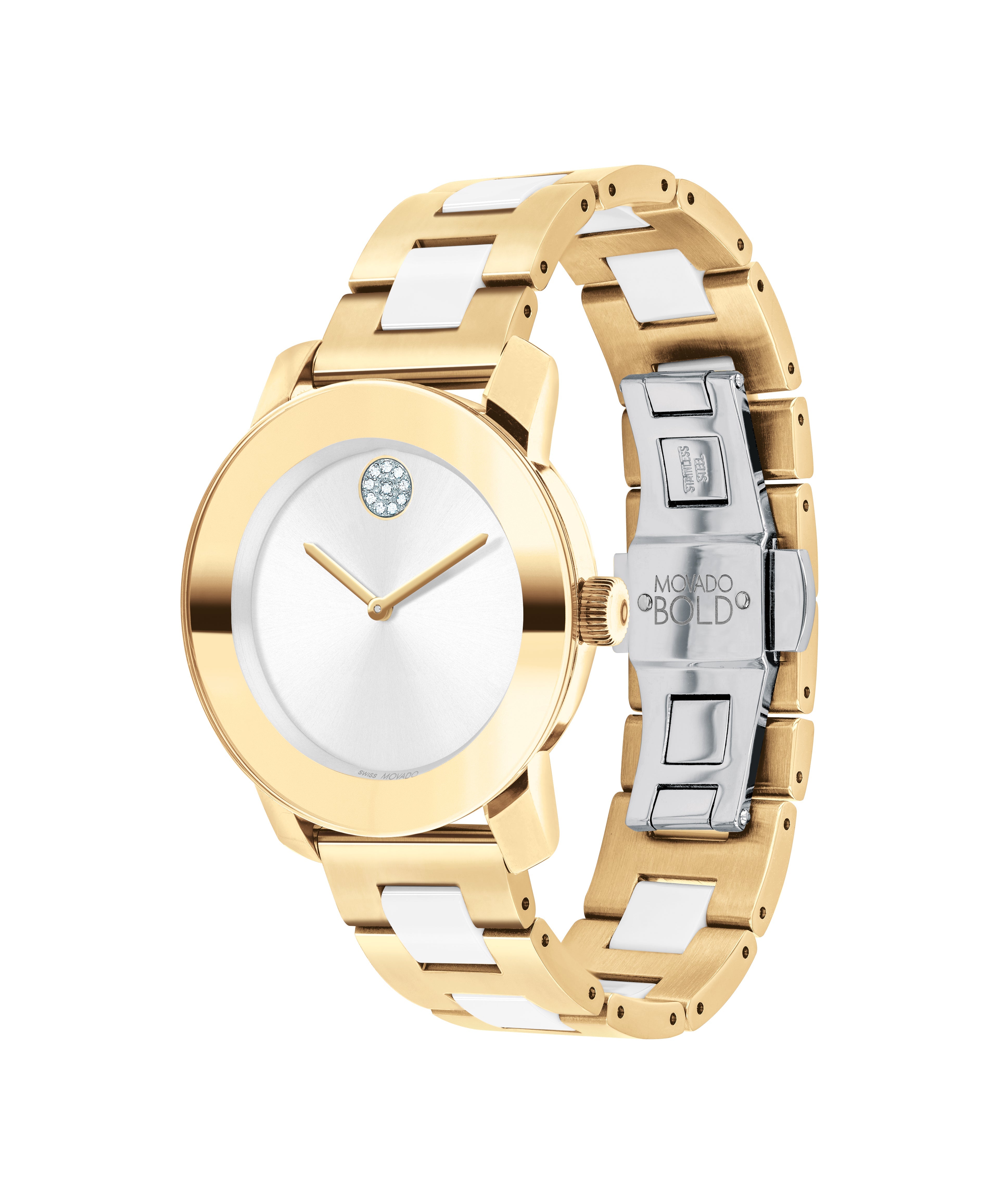 MOVADO BOLD ICONIC MIXED MATERIAL 3600892