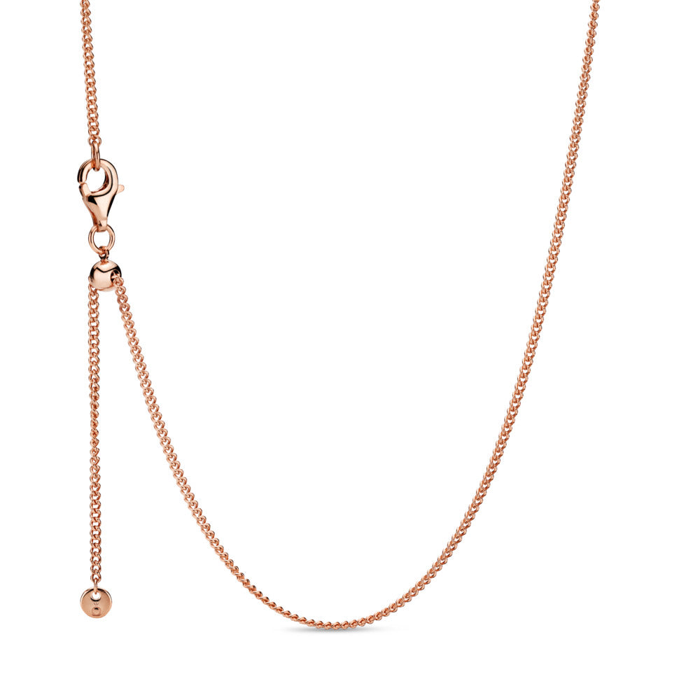 Pandora Pandora Rose necklace with sliding clasp 388283