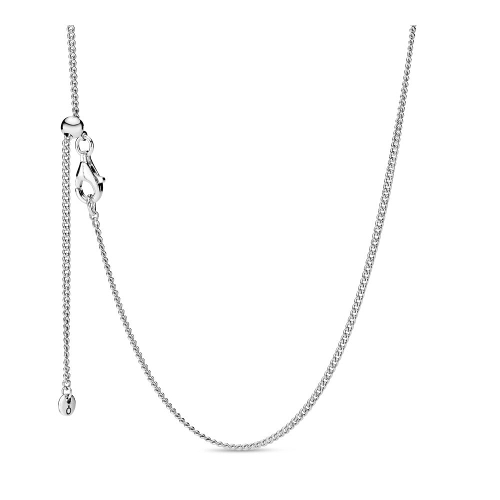 Pandora Sterling silver necklace with sliding clasp 398283