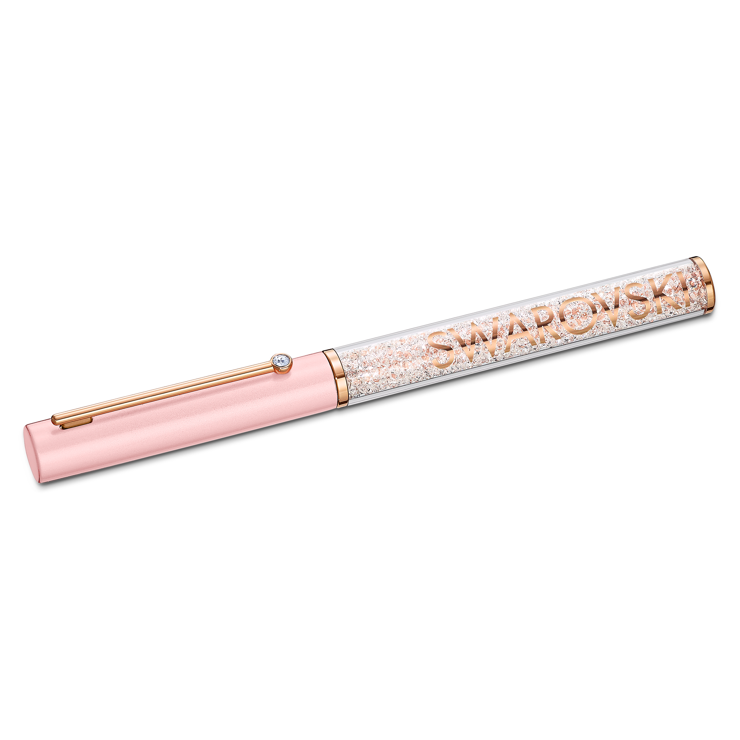 SWAROVSKI CRYSTALLINE GLOSS BALLPOINT PEN, PINK, PINK LACQUERED, ROSE GOLD-TONE PLATED 5568756