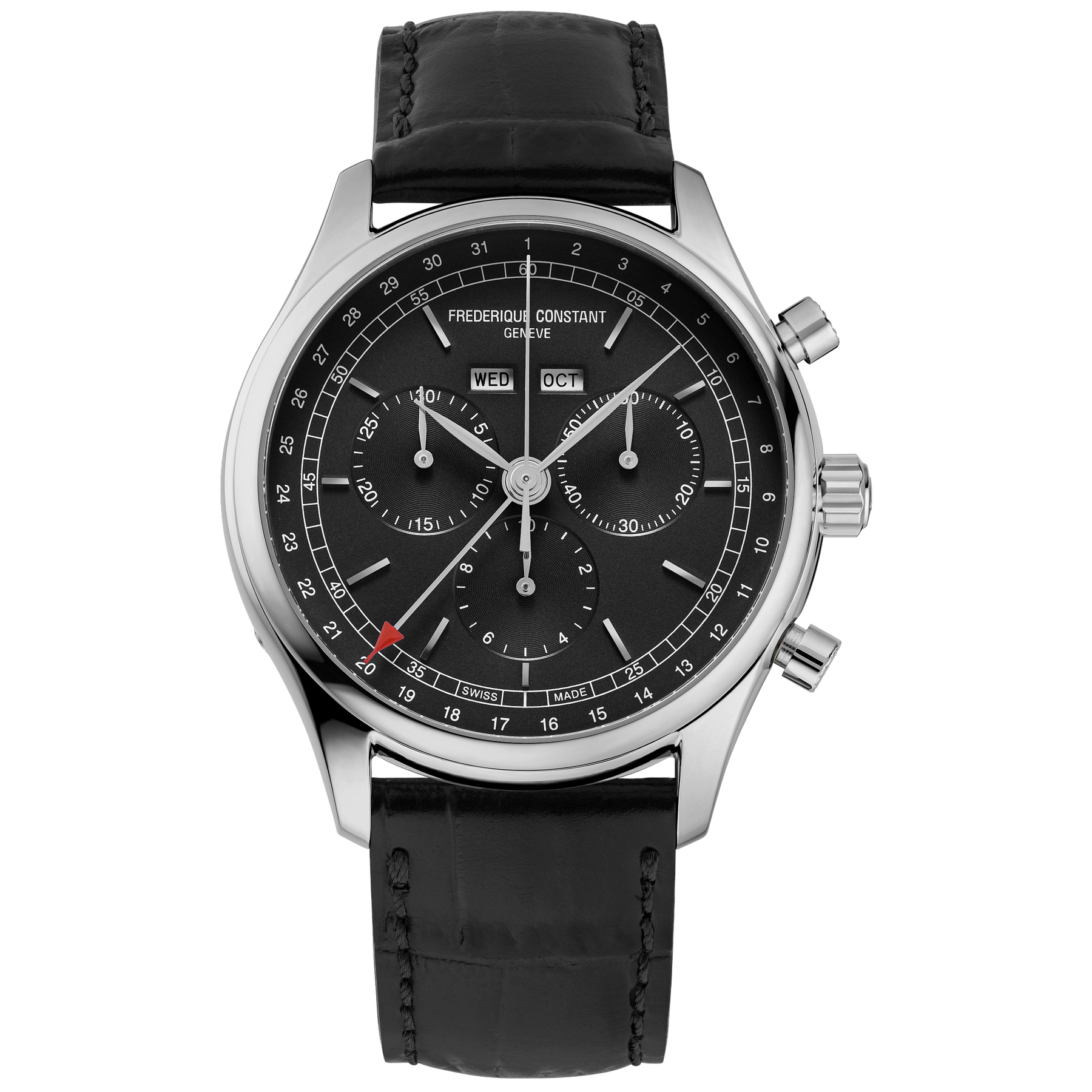 FREDERIQUE CONSTANT CLASSICS QUARTZ CHRONOGRAPH BIG DATE FC 296DG5B6