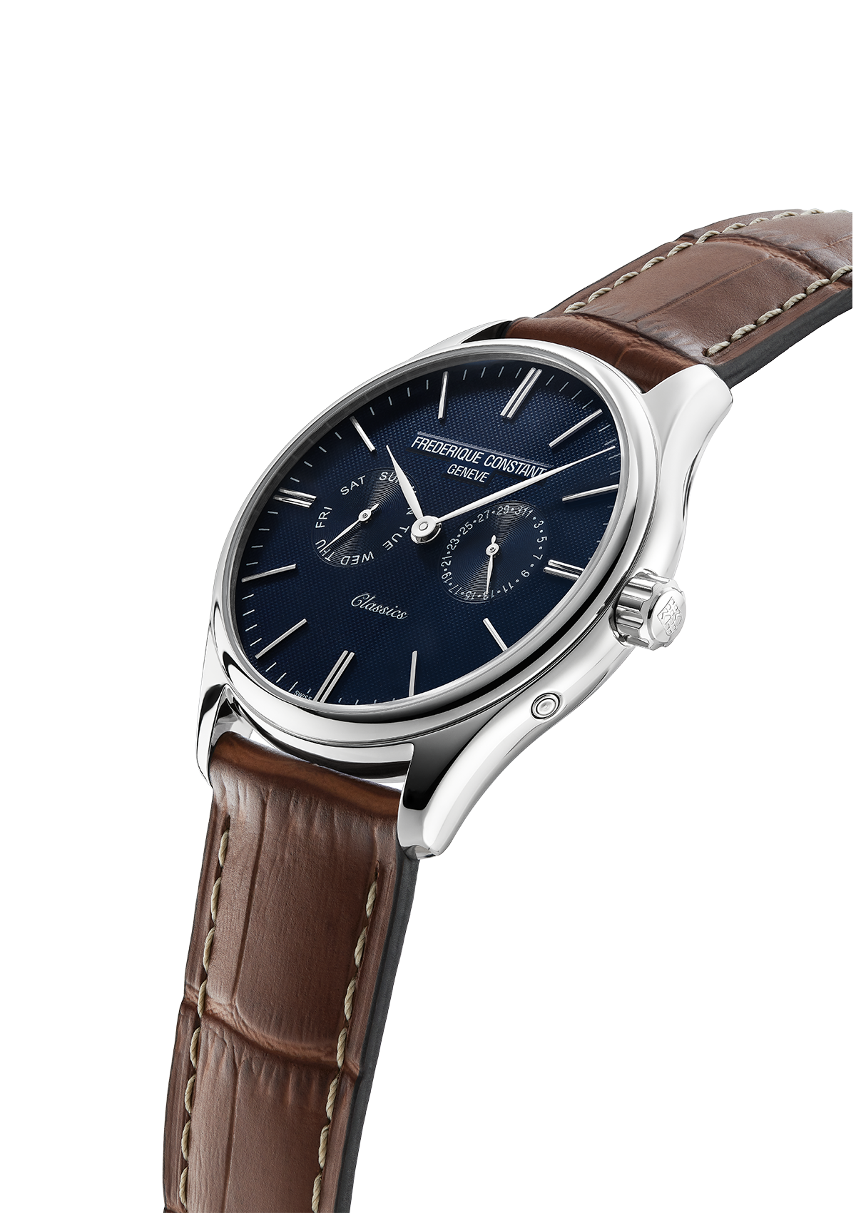 FREDERIQUE CONSTANT - CLASSIC QUARTZ BLUE DIAL