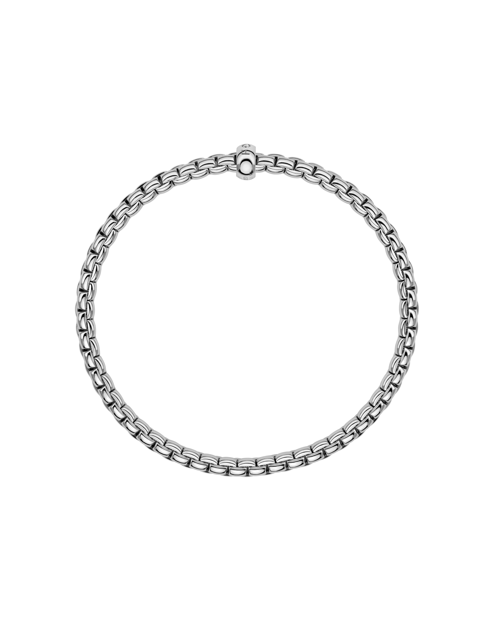 Fope Flex'it bracelet with a white diamond 01M01BX_BB