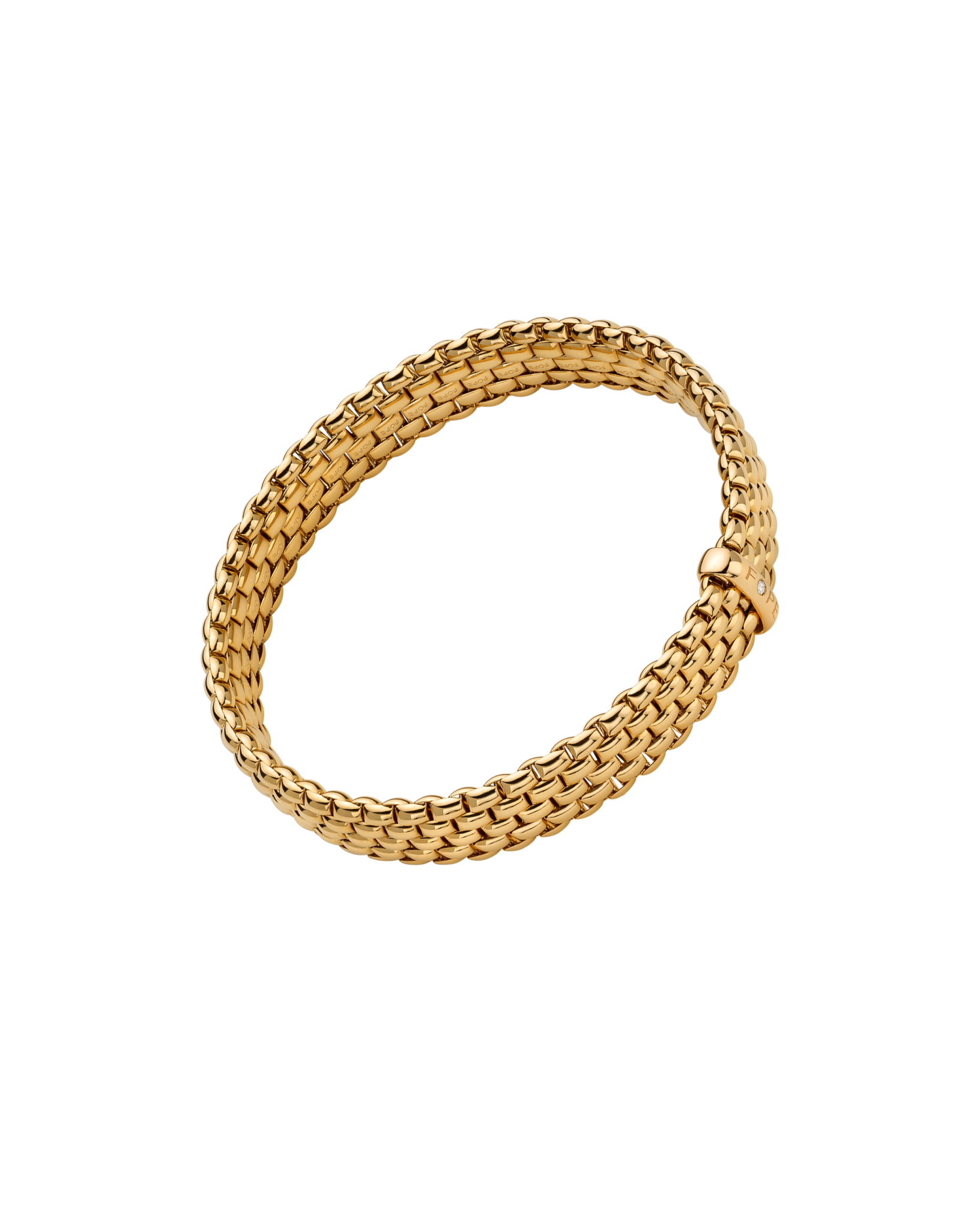 Fope Flex'it bracelet with a white diamond 01M04BX_BB