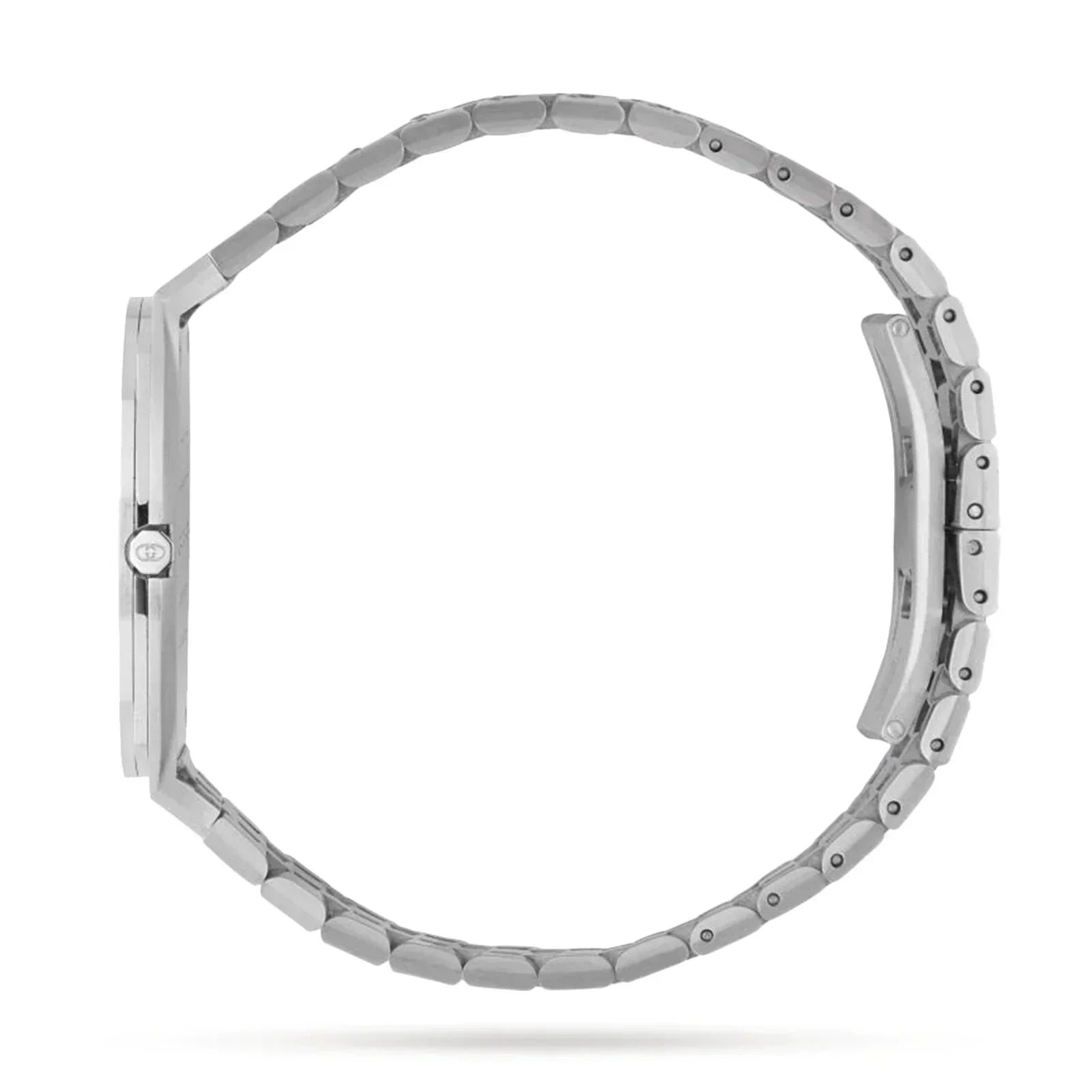 GUCCI 25H Thin Stainless Steel Bracelet 34mm YA163402