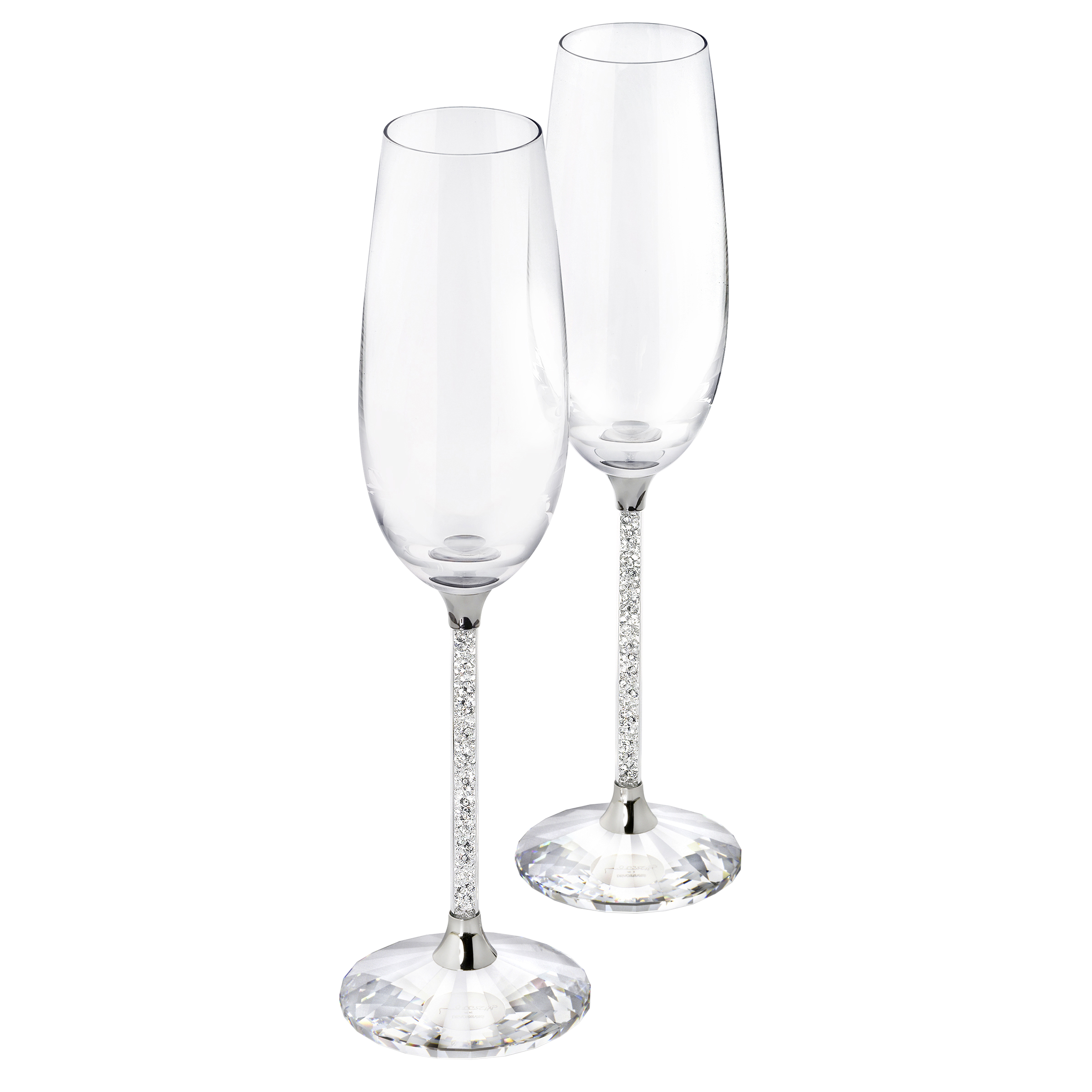 SWAROVSKI CRYSTALLINE TOASTING FLUTES (SET OF 2) 255678