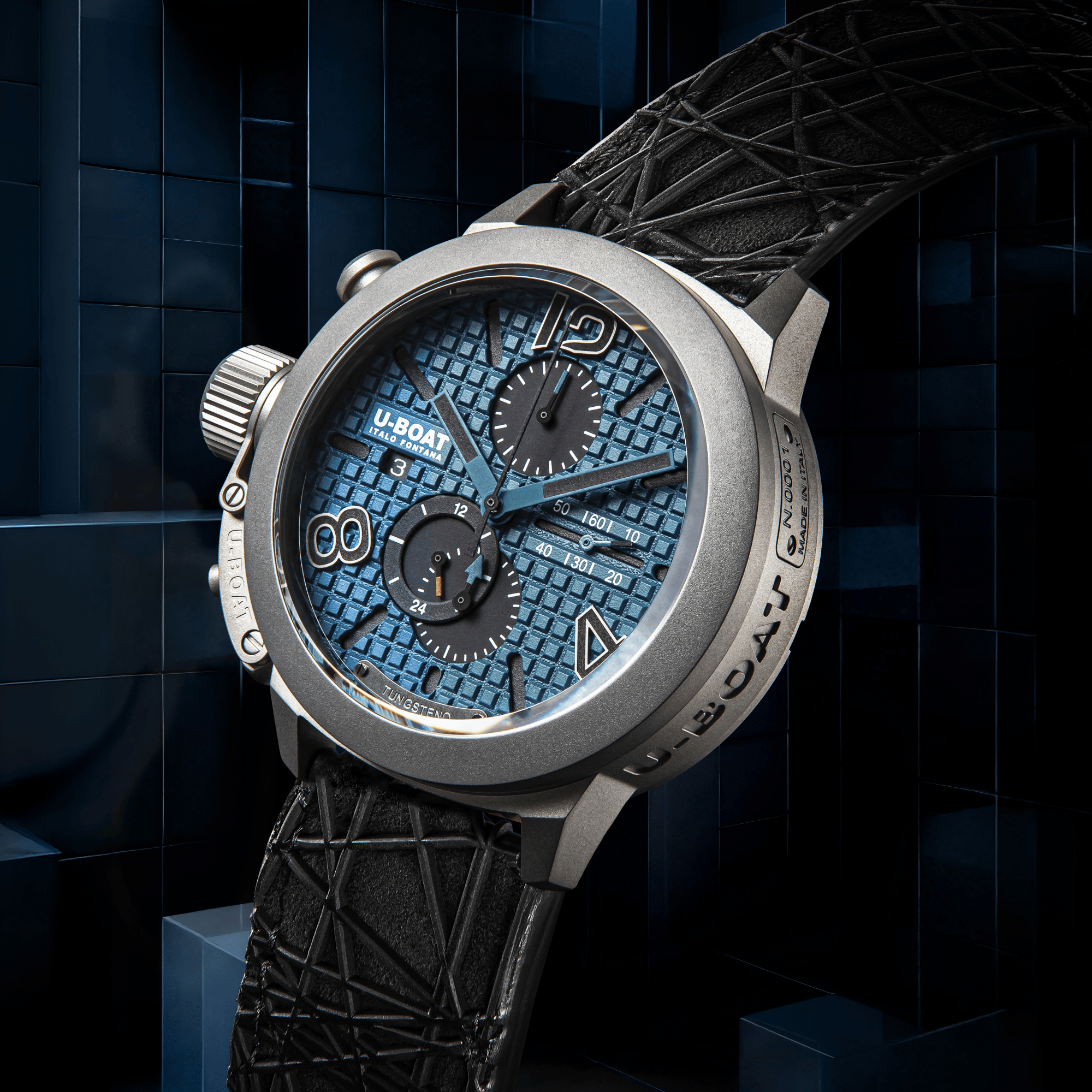 CLASSICO 45 TITANIUM TUNGSTEN BLUE