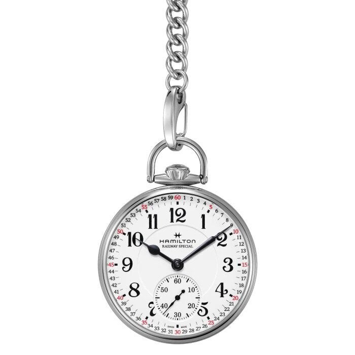 HAMILTON AMERICAN CLASSIC RAILROAD POCKET WATCH | LIMITED EDITION H40819110