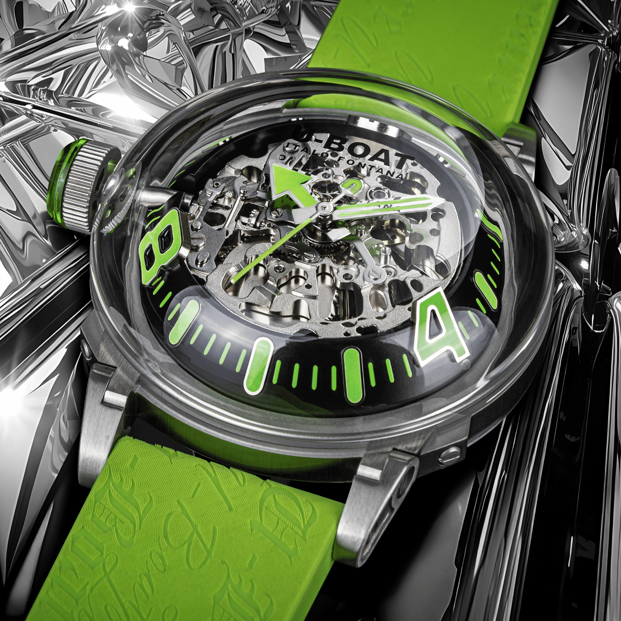 U-65 AUTOMATIC 44MM SS GREEN