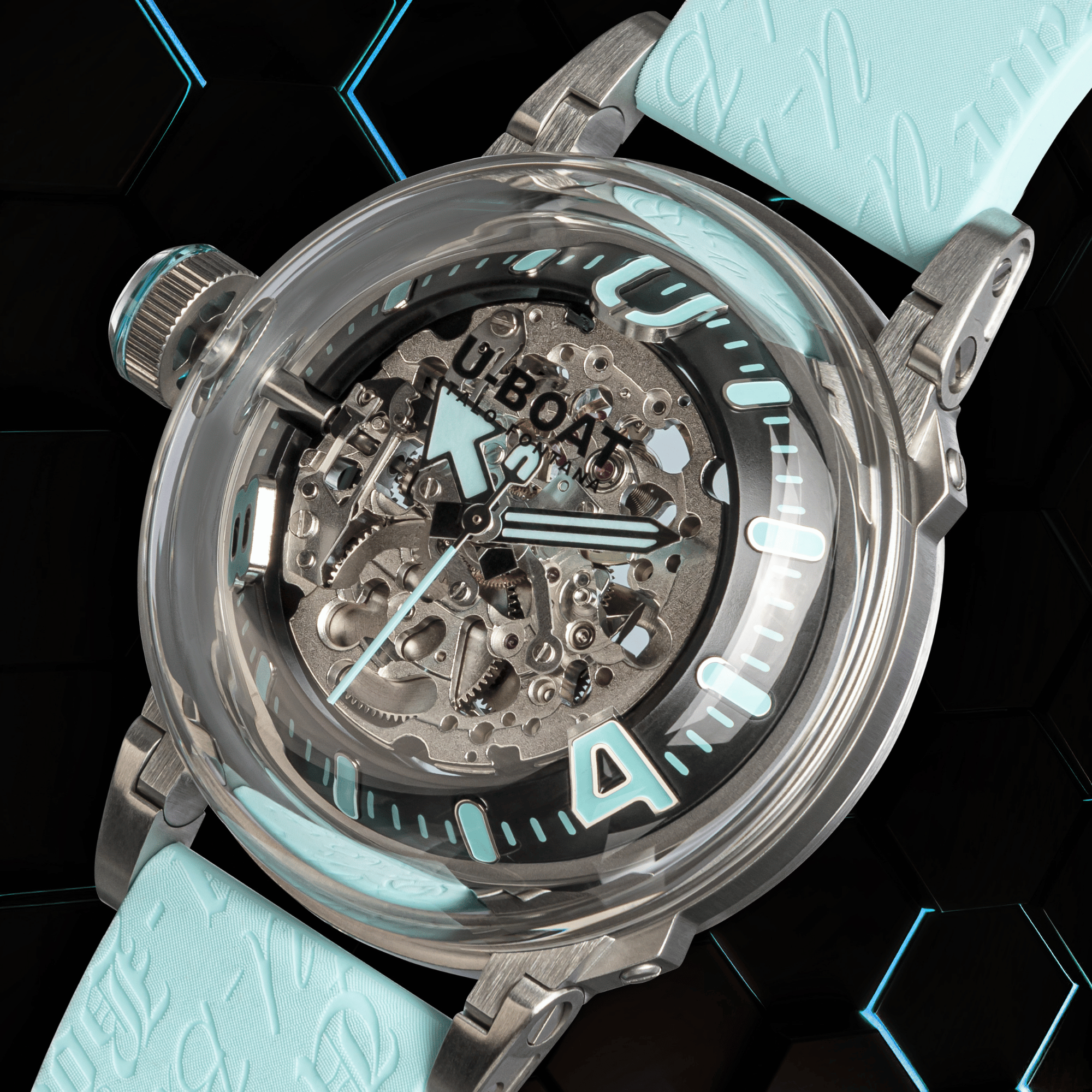 U-65 AUTOMATIC 44MM SS TURQUOISE - Image 4