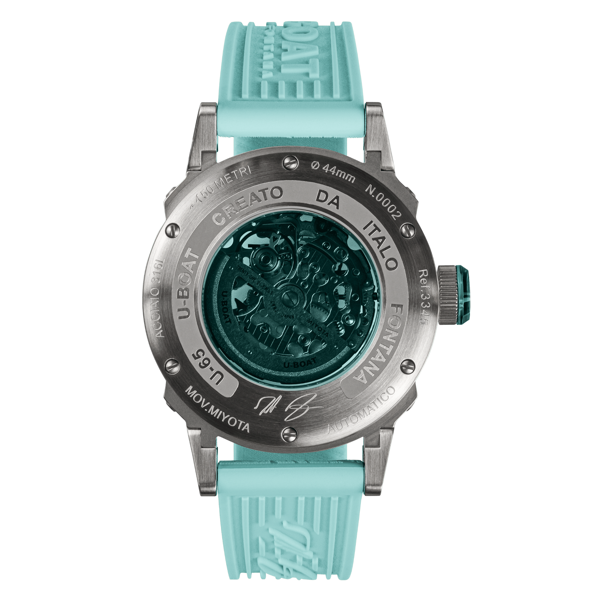 U-65 AUTOMATIC 44MM SS TURQUOISE - Image 2