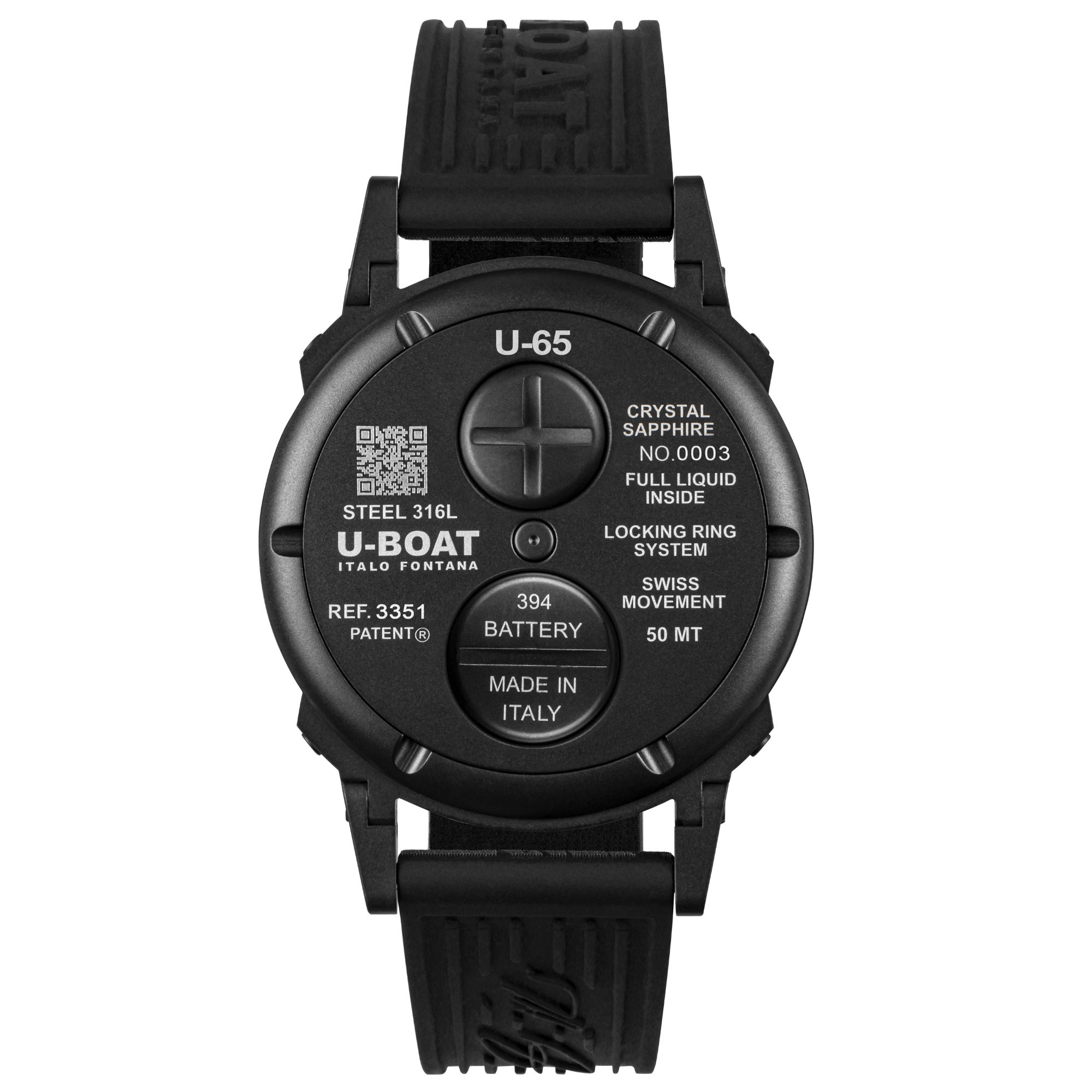 U-65 44MM PVD GREEN