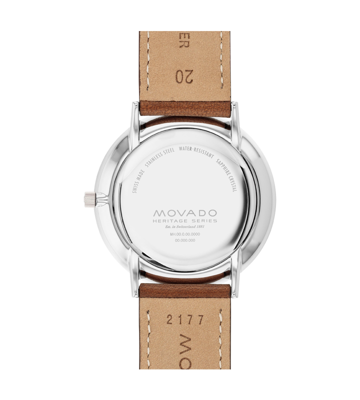 MOVADO HERITAGE SERIES SILHOUETTE 3650188