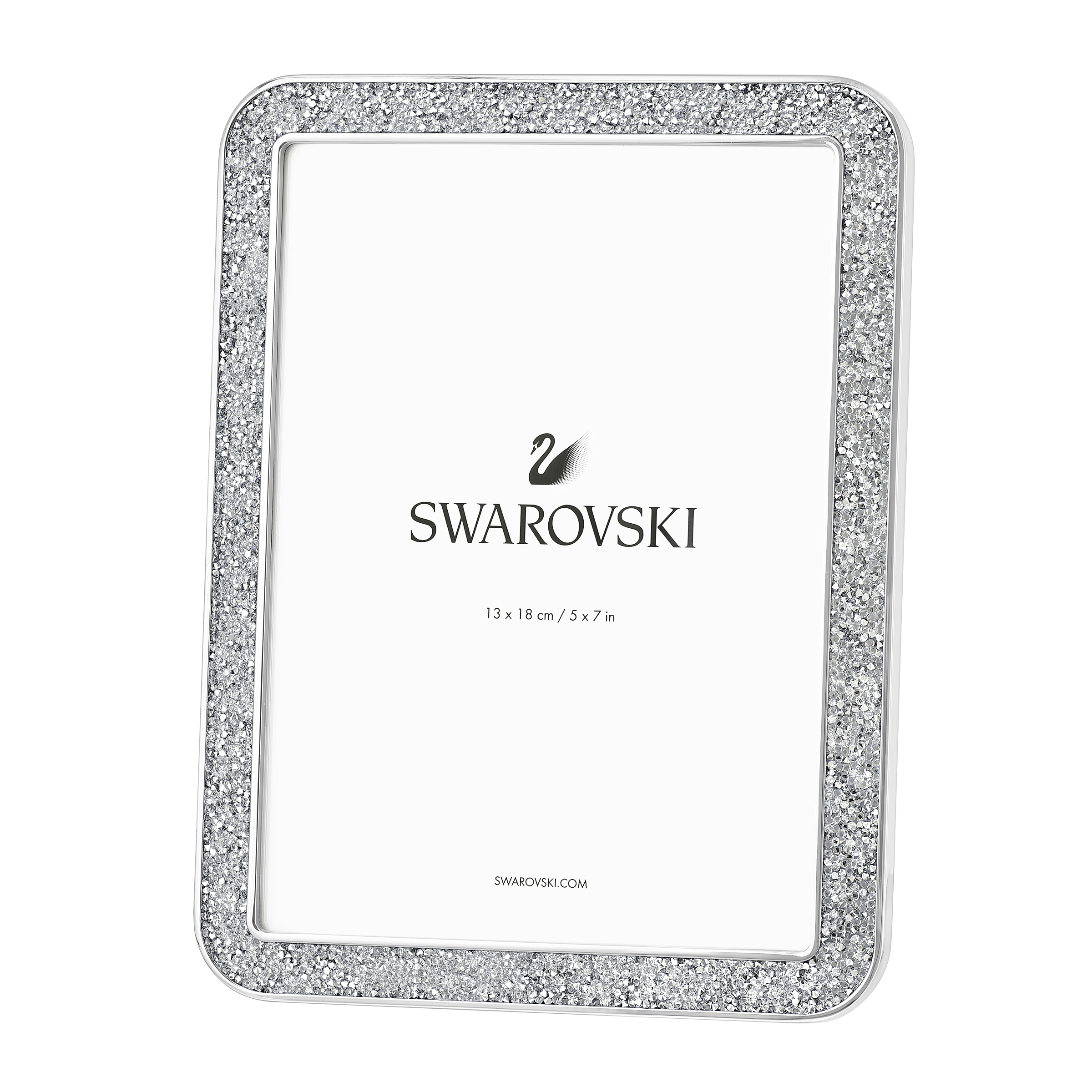 Swarovski Minera picture frame, Rectangular shape, Medium, Silver tone 5351296