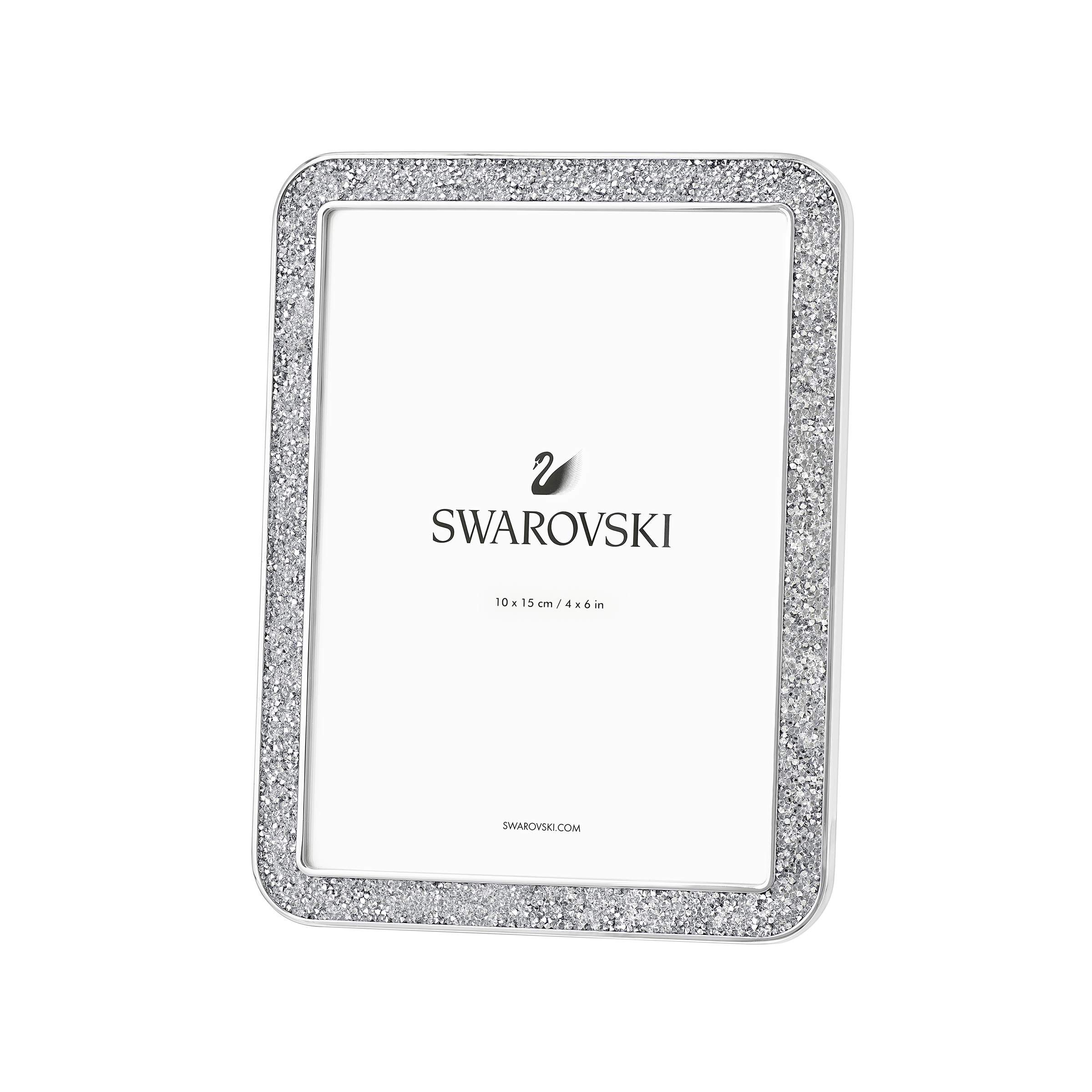 Swarovski Minera picture frame, Rectangular shape, Small, Silver tone 5379518