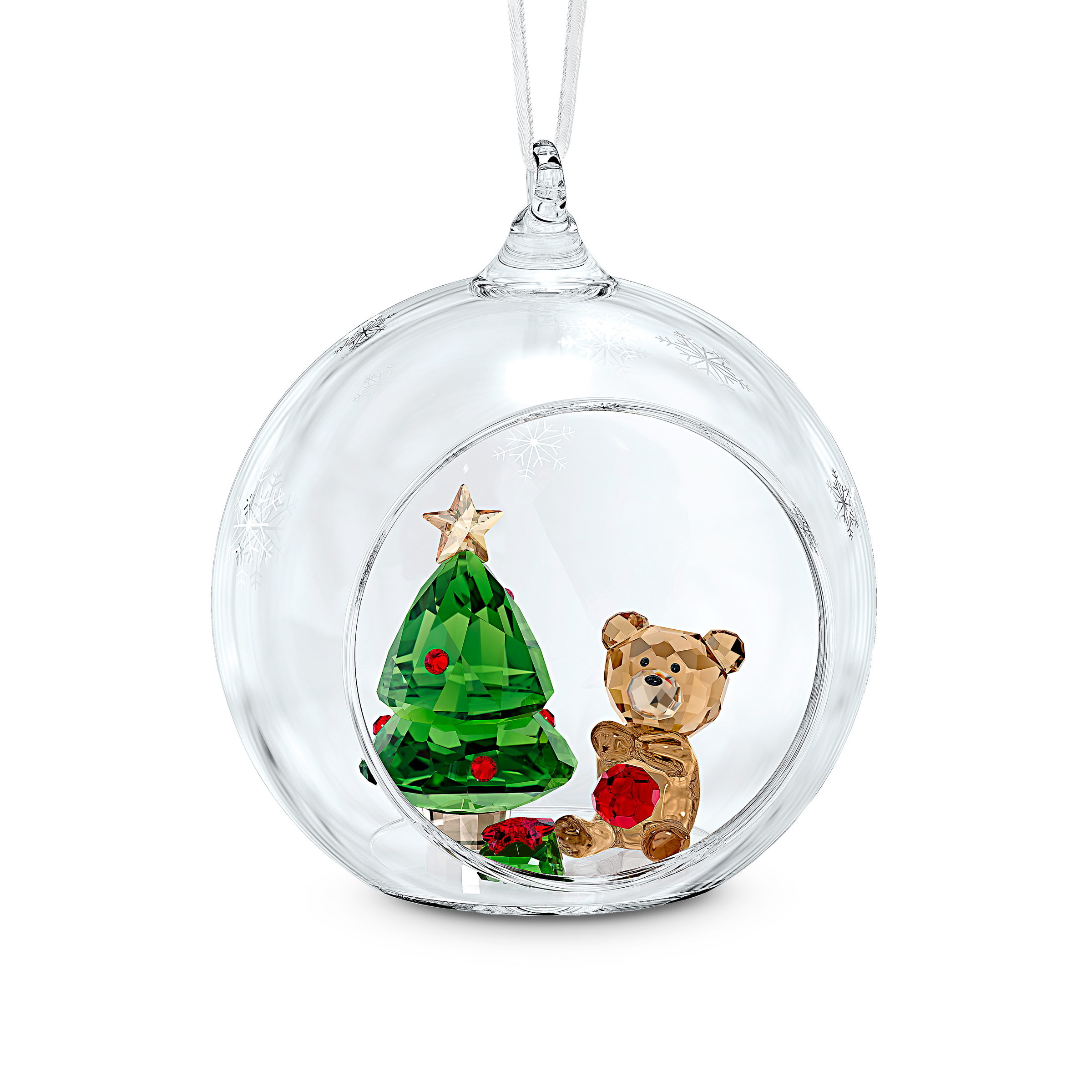 SWAROVSKI BALL ORNAMENT, CHRISTMAS SCENE 5533942