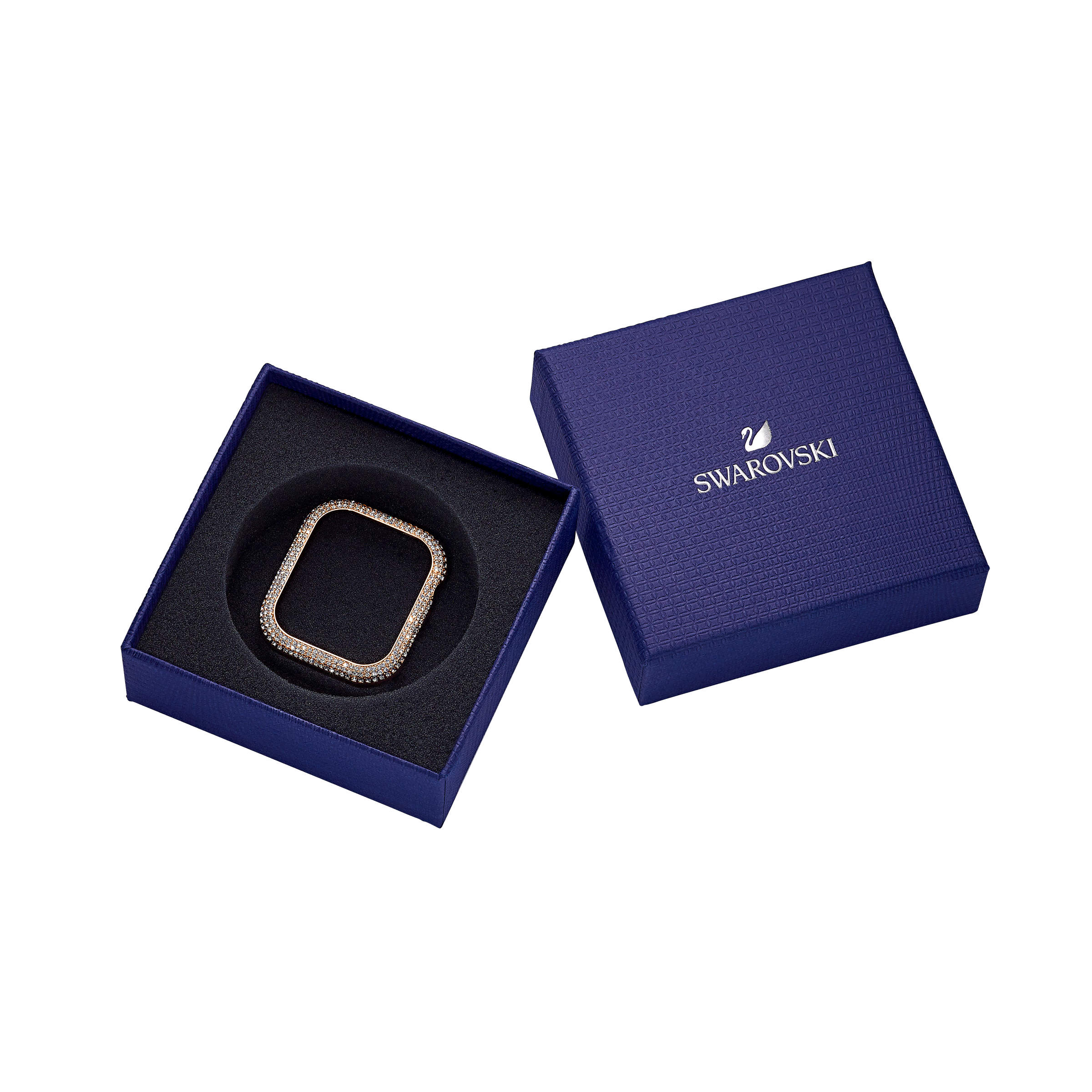 Swarovski Sparkling case, For Apple Watch® Series 4 & 5, 40 mm, Rose gold tone 5572574