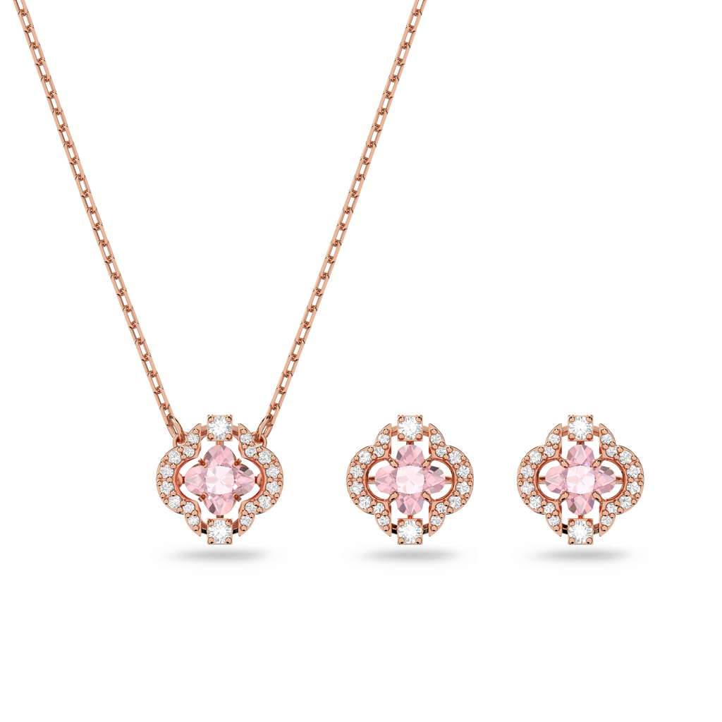 [SWAROVSKI]Sparkling DC ローズゴールド★プレゼントのおすすめ Swarovski SS SPARKLING DC:SET CZMO/ROS 5604204