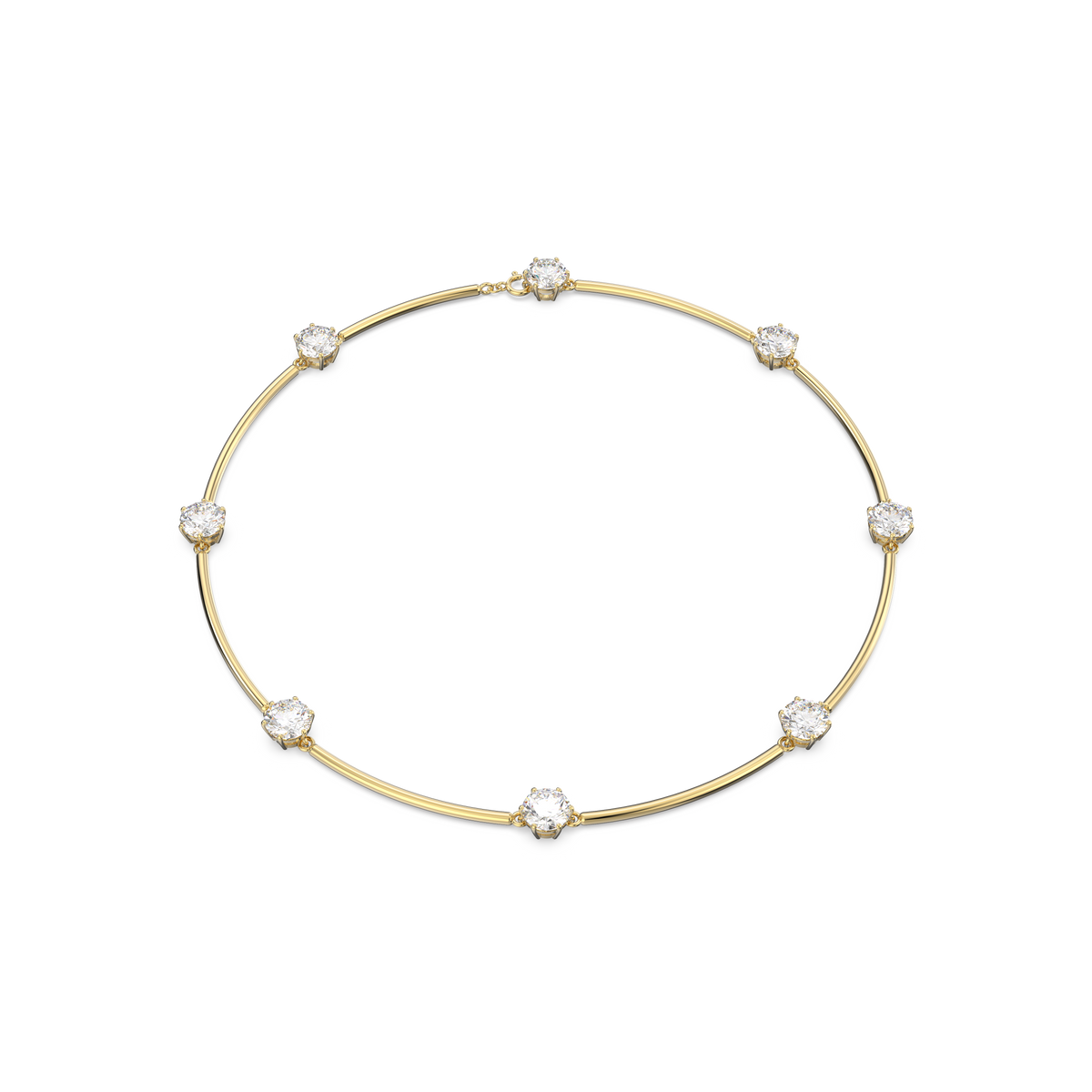 美品　SWAROVSKI CONSTELLA NECKLACE ローズゴールド Swarovski Constella White, Rose-Gold Tone Plated Necklace
