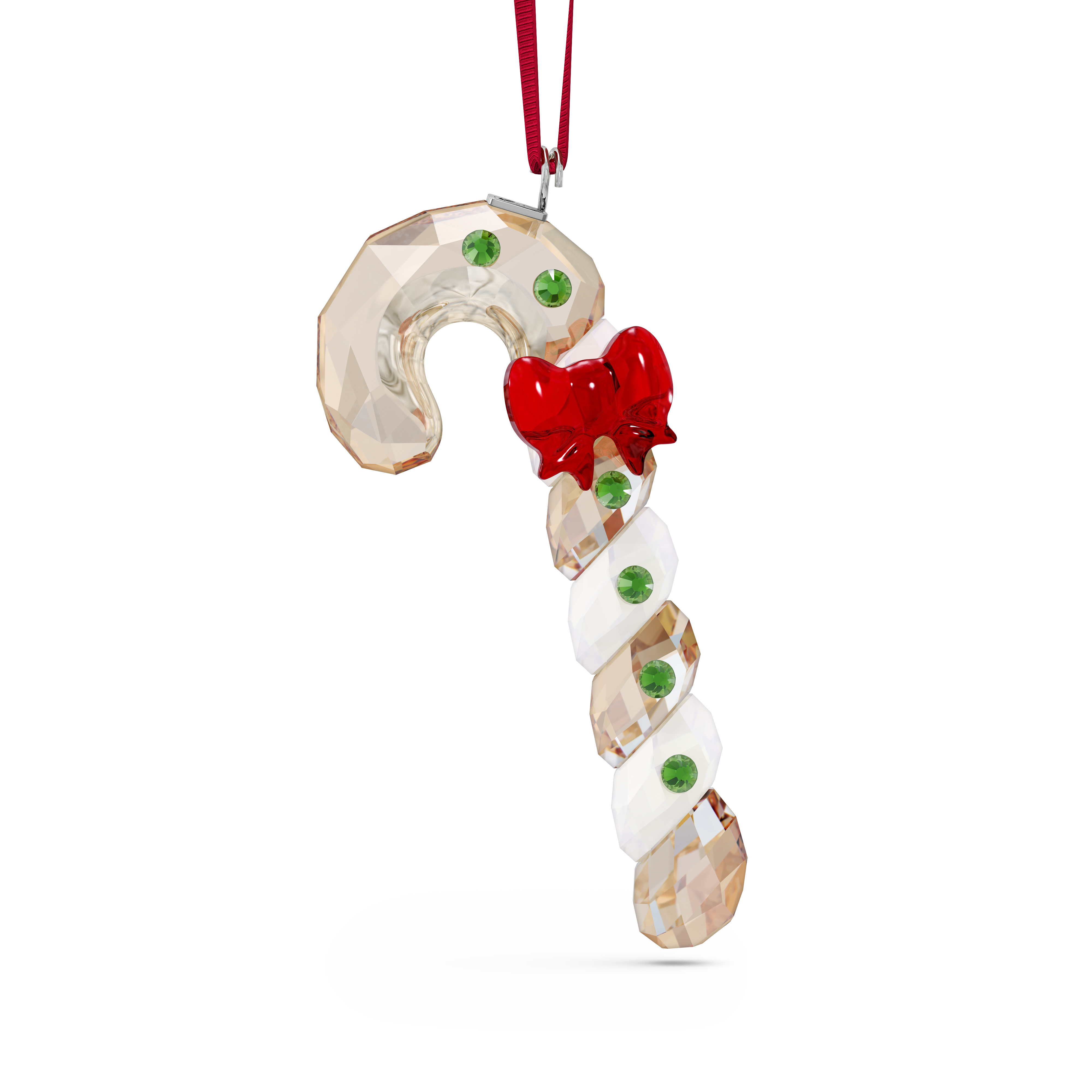 SWAROVSKI HOLIDAY CHEERS GINGERBREAD CANDY CANE ORNAMENT 5627609