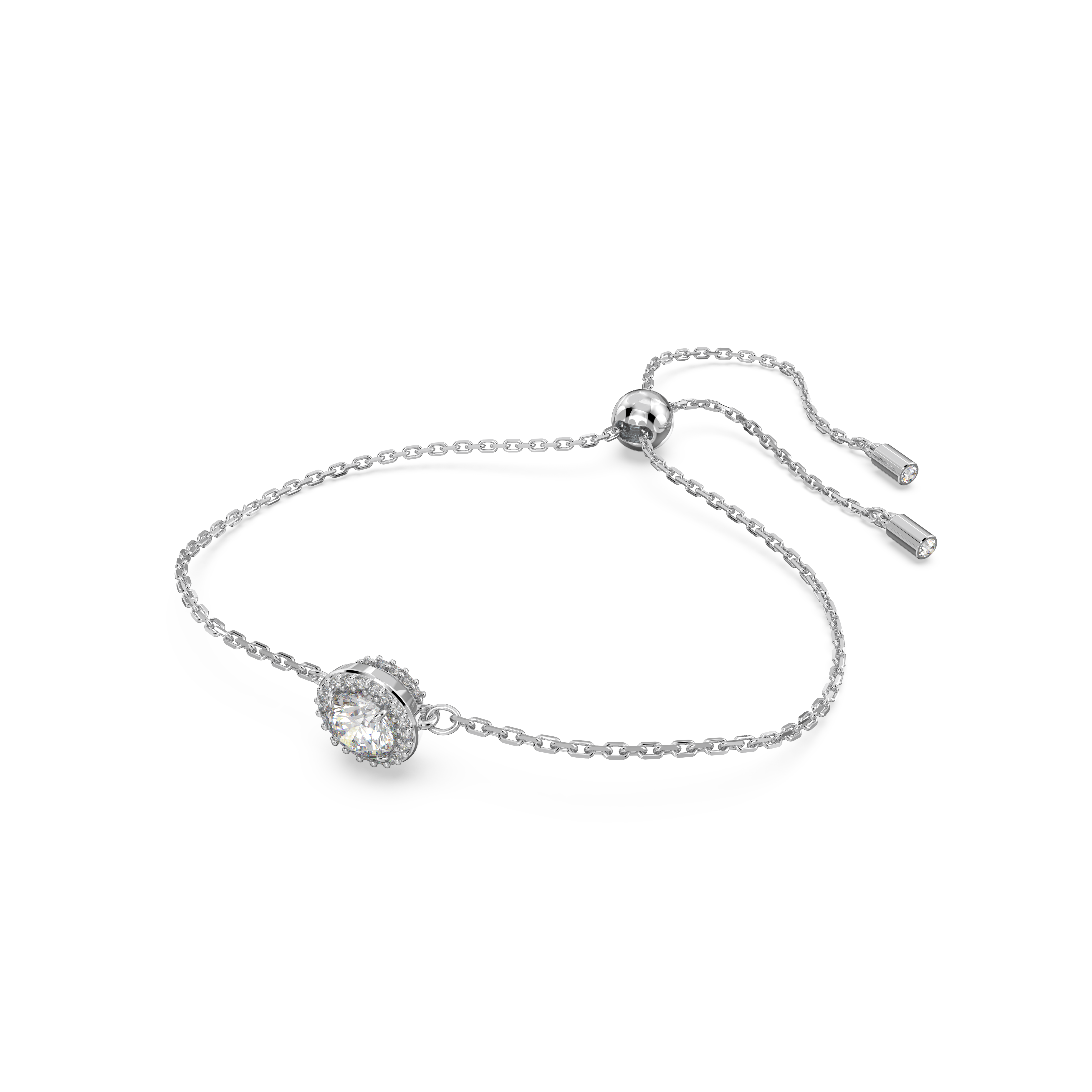 SWAROVSKI CONSTELLA BRACELET, ROUND CUT, WHITE, RHODIUM PLATED 5636266