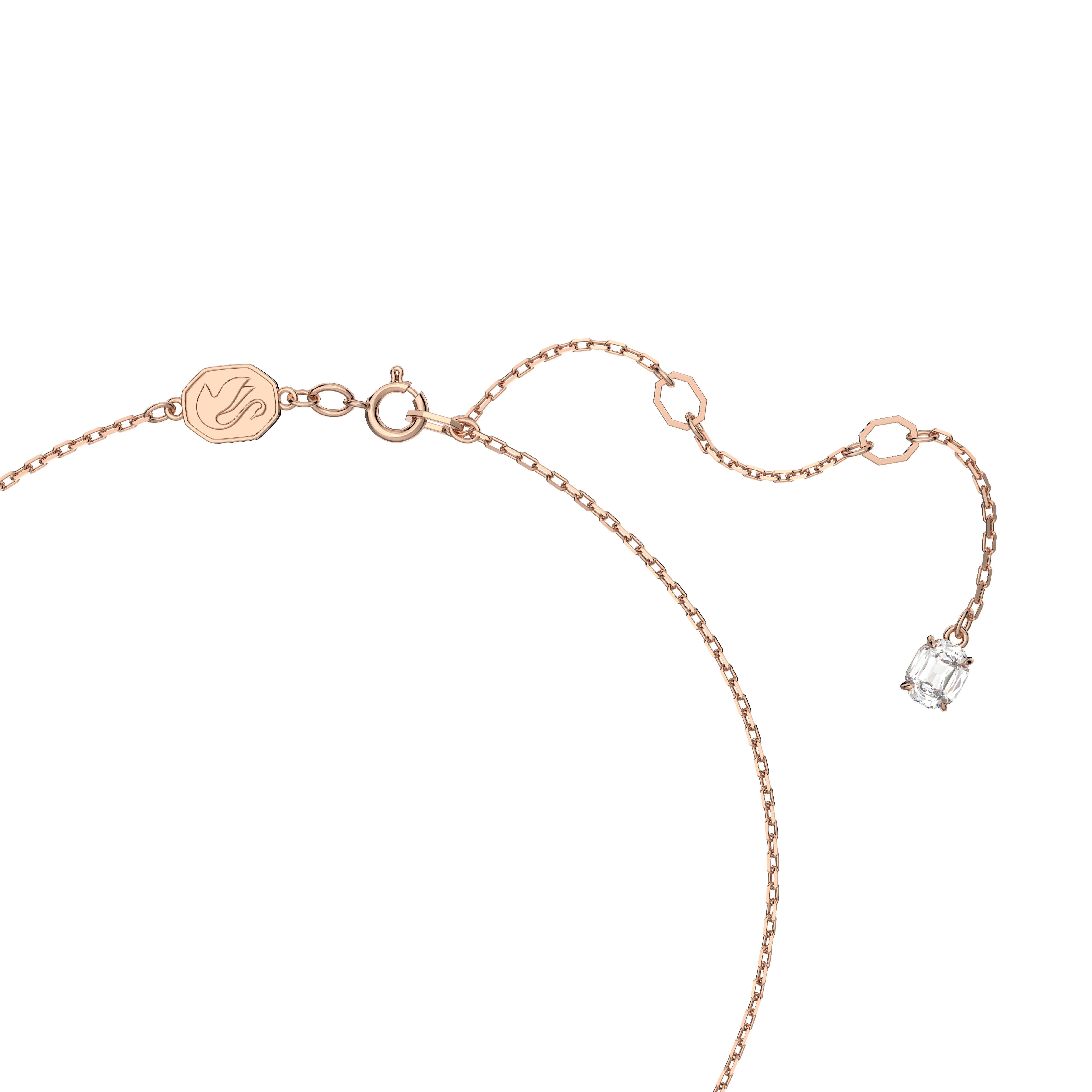 SWAROVSKI CONSTELLA PENDANT, ROUND CUT, PAVÉ, WHITE, ROSE GOLD-TONE PLATED 5636272