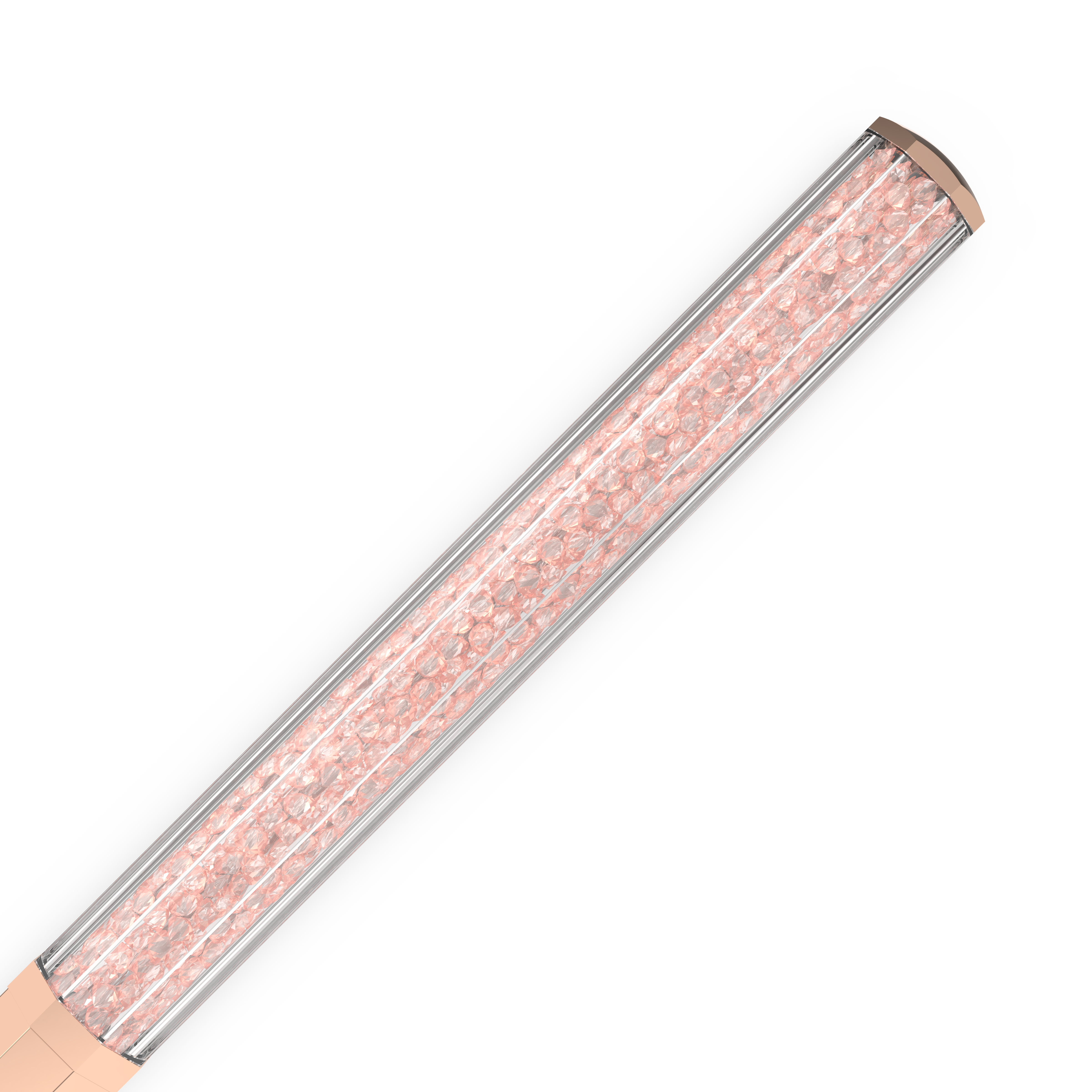 Swarovski Crystalline ballpoint pen, Octagon shape, Rose gold tone, Rose gold-tone plated 5654065