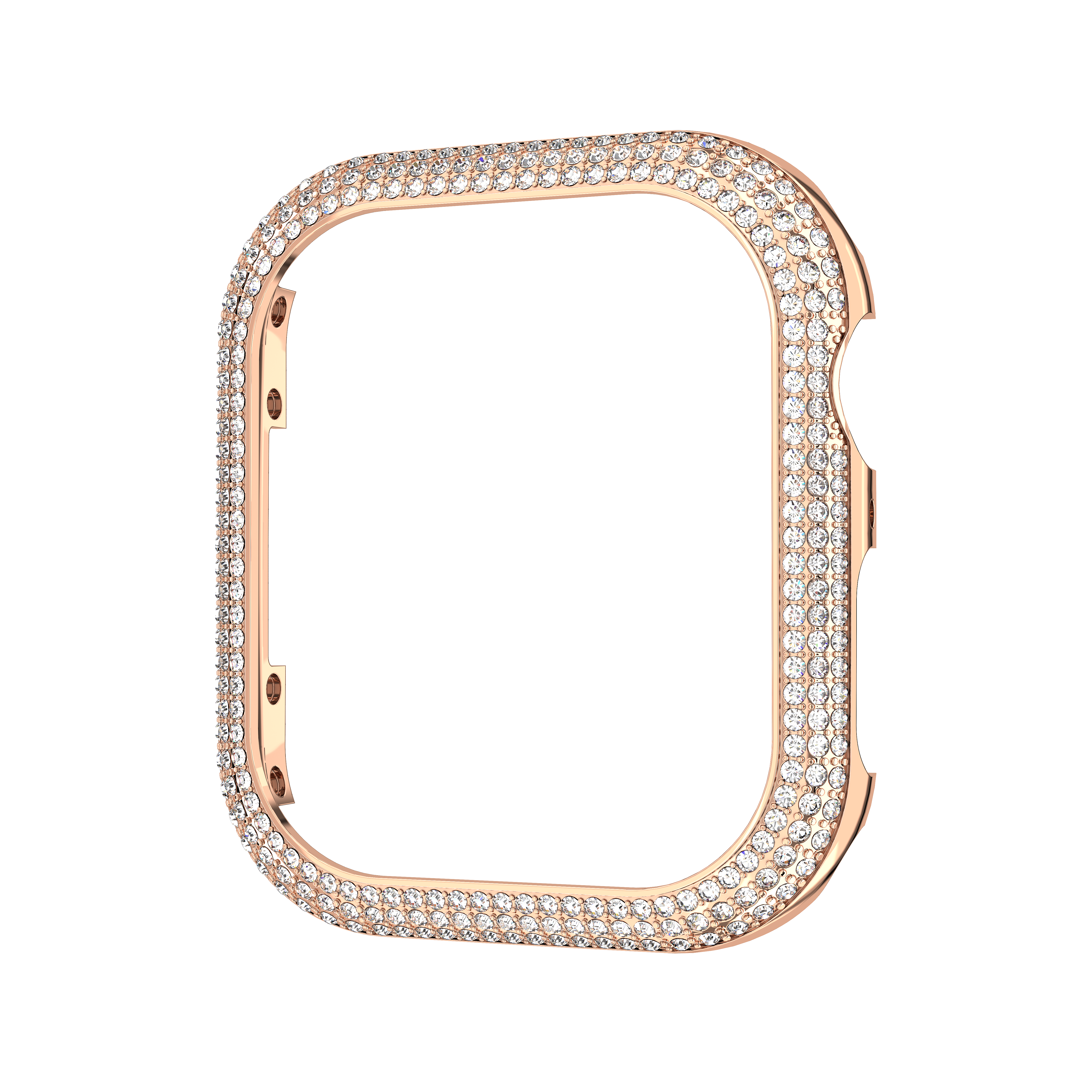 Swarovski Sparkling case, For Apple Watch® Series 7, 41 mm, Rose gold tone 5663568