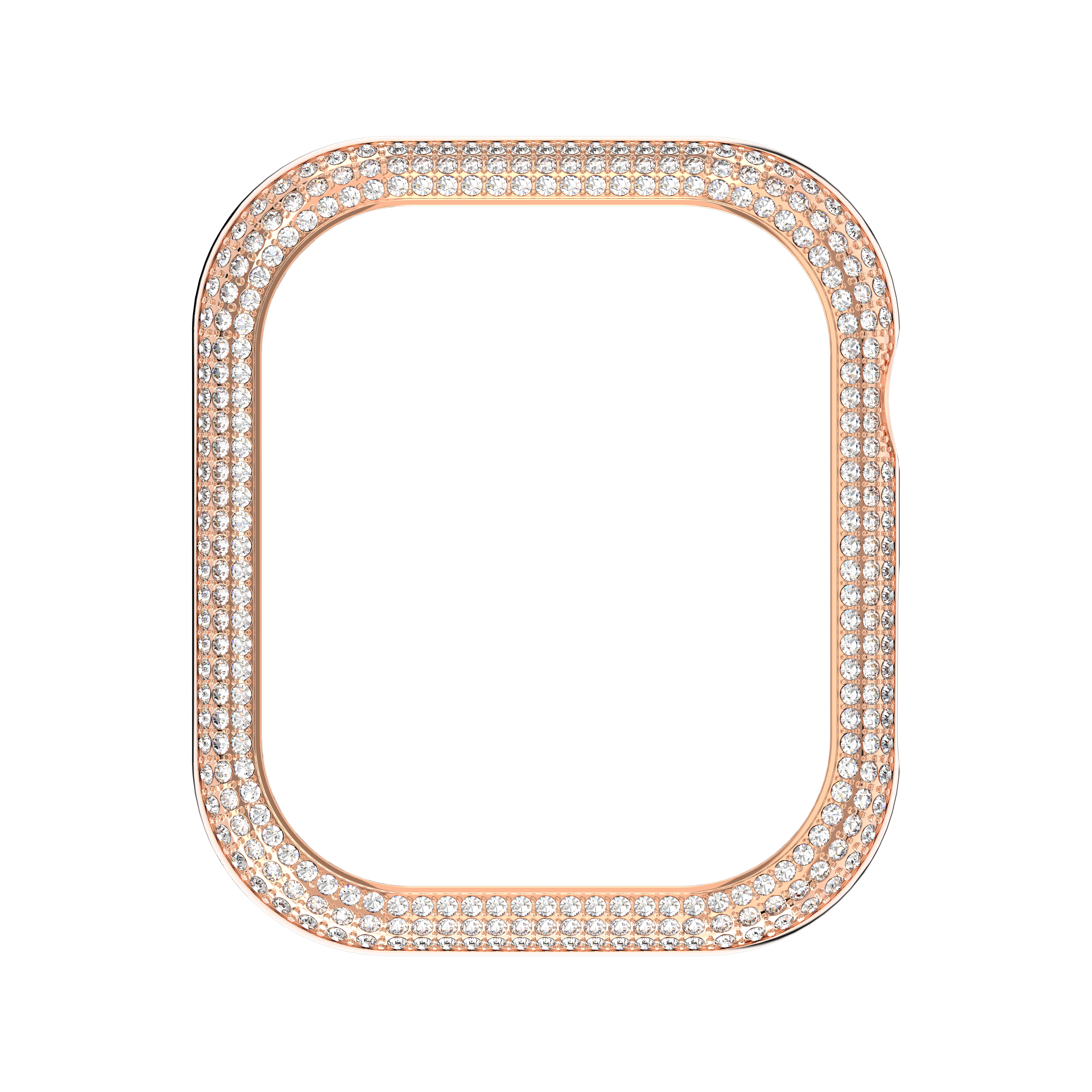 Swarovski Sparkling case, For Apple Watch® Series 7, 41 mm, Rose gold tone 5663568