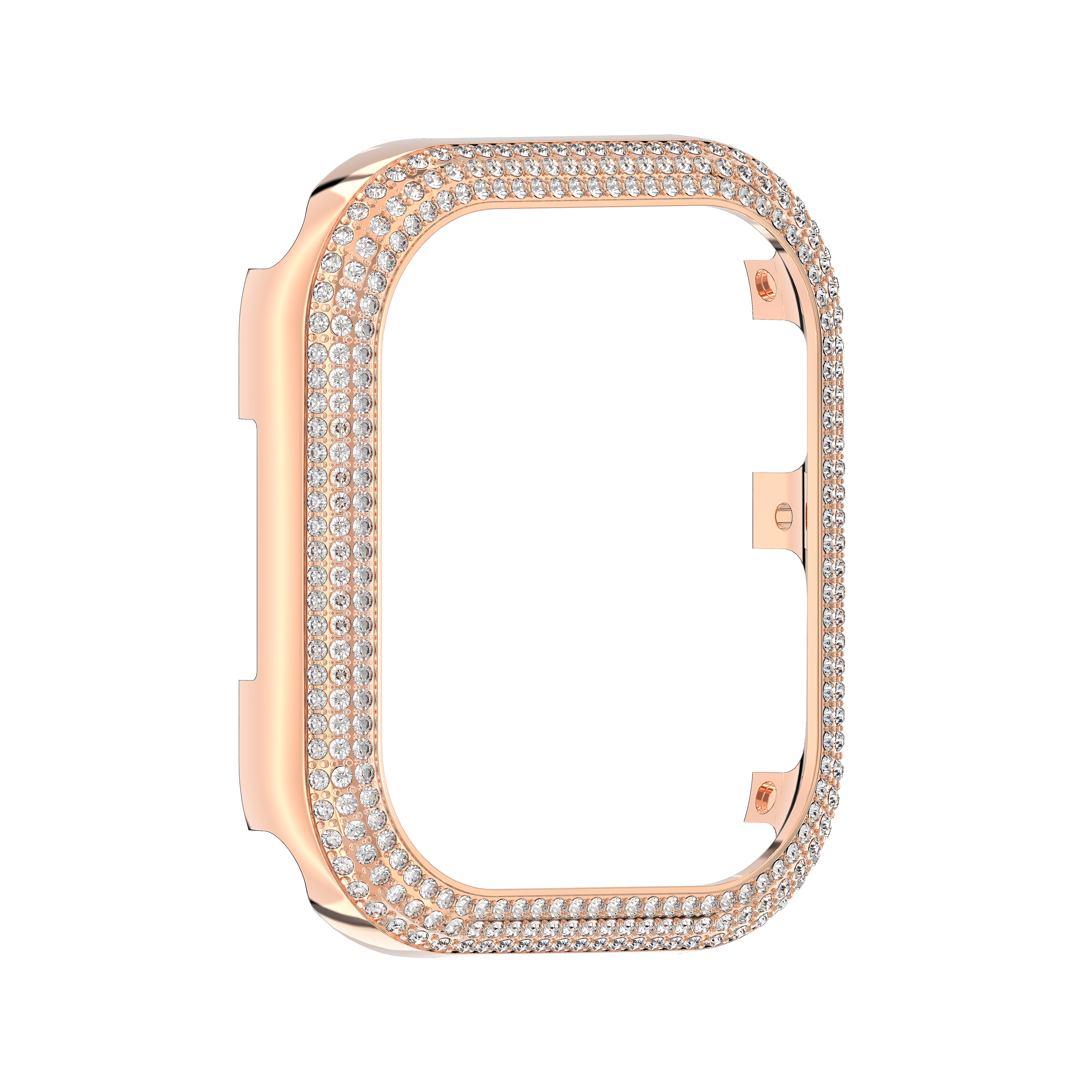 Swarovski Sparkling case, For Apple Watch® Series 7, 41 mm, Rose gold tone 5663568