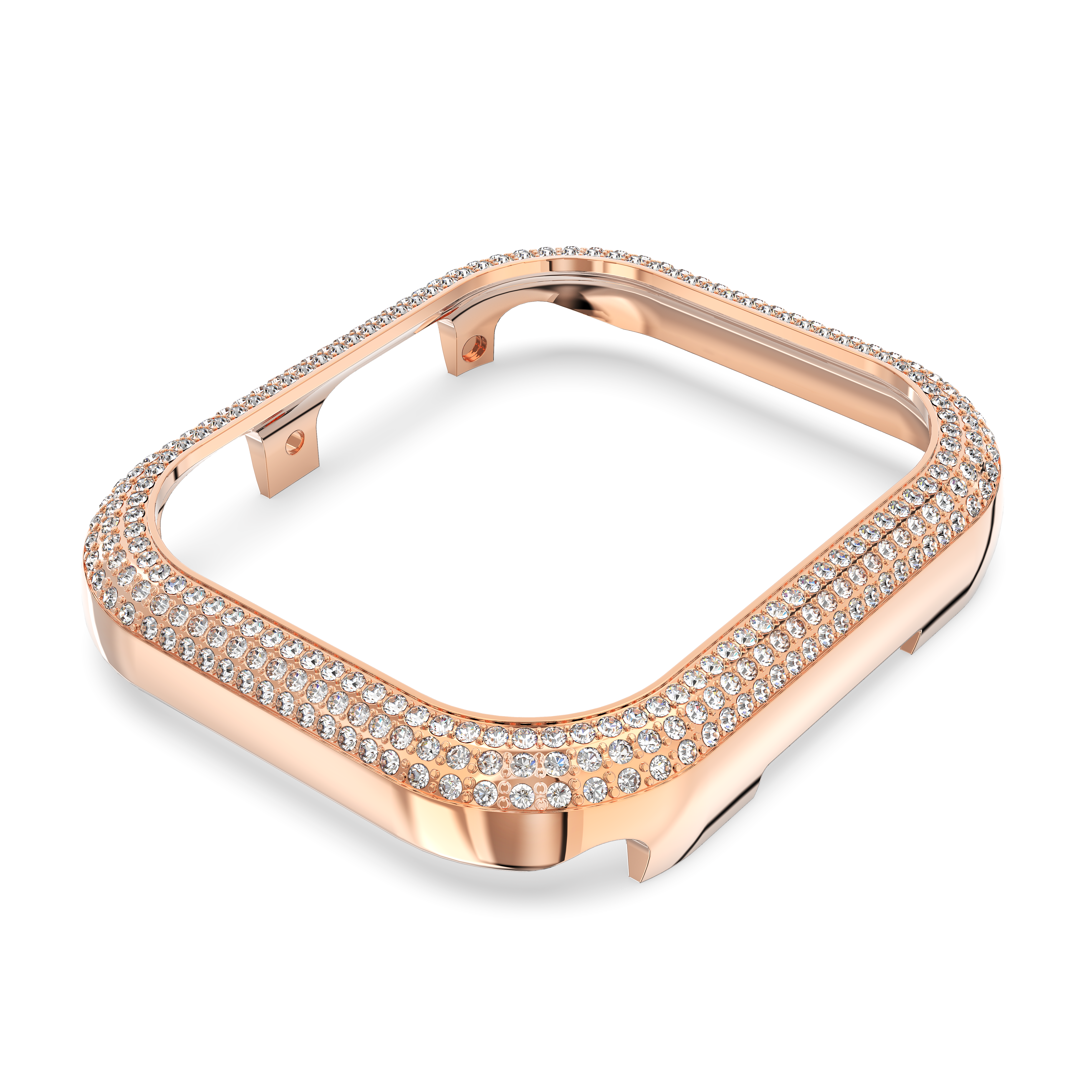 Swarovski Sparkling case, For Apple Watch® Series 7, 41 mm, Rose gold tone 5663568