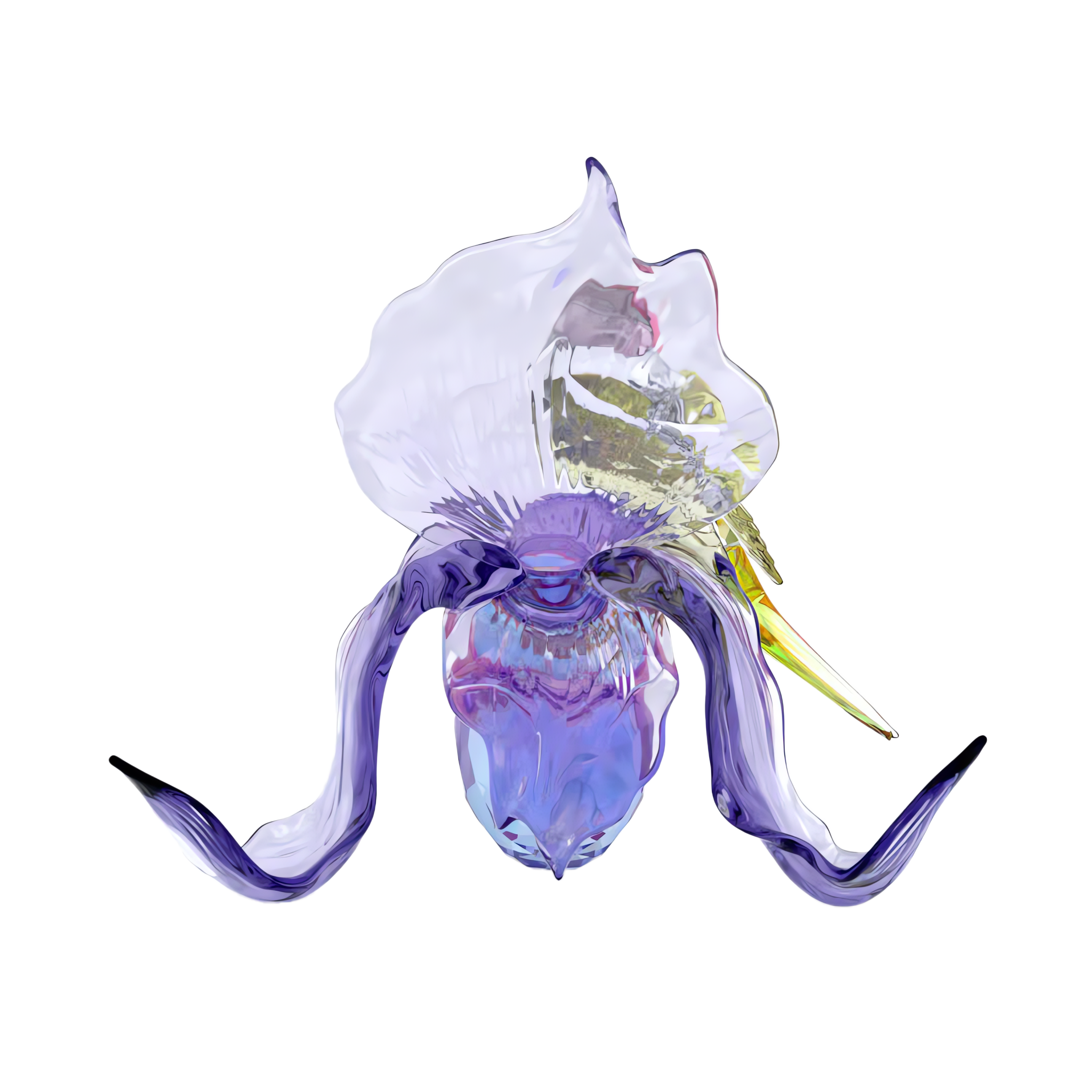 Swarovski Idyllia Gouldian Finch and Orchid 5675211